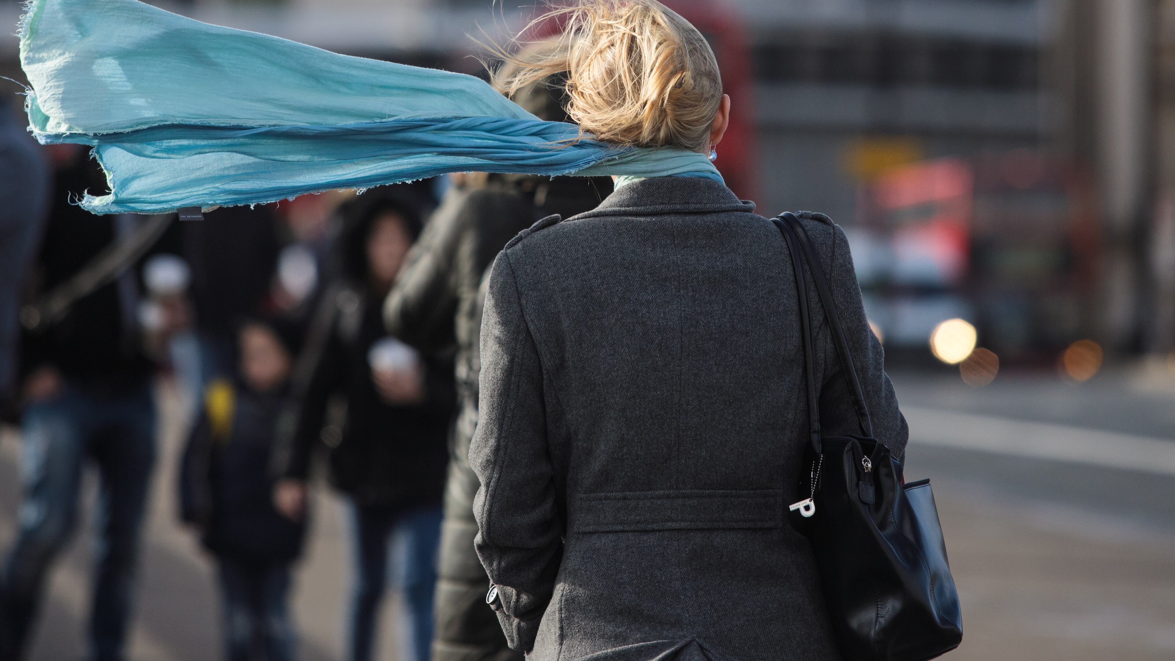 High winds whipped through parts of the northeast and midwest Wednesday, including Ohio where surveillance video showed a wind gust tossing a little girl around.