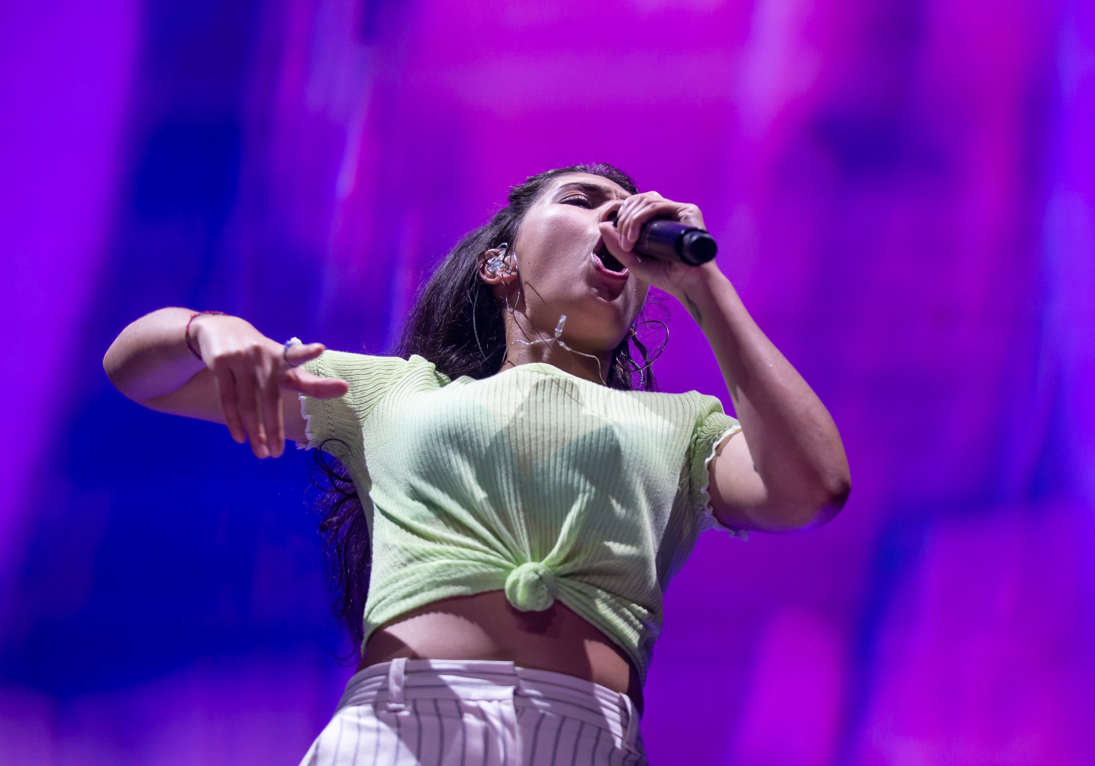 Alessia Cara opened for Shawn Mendes at State Farm Arena on July 31, 2019.