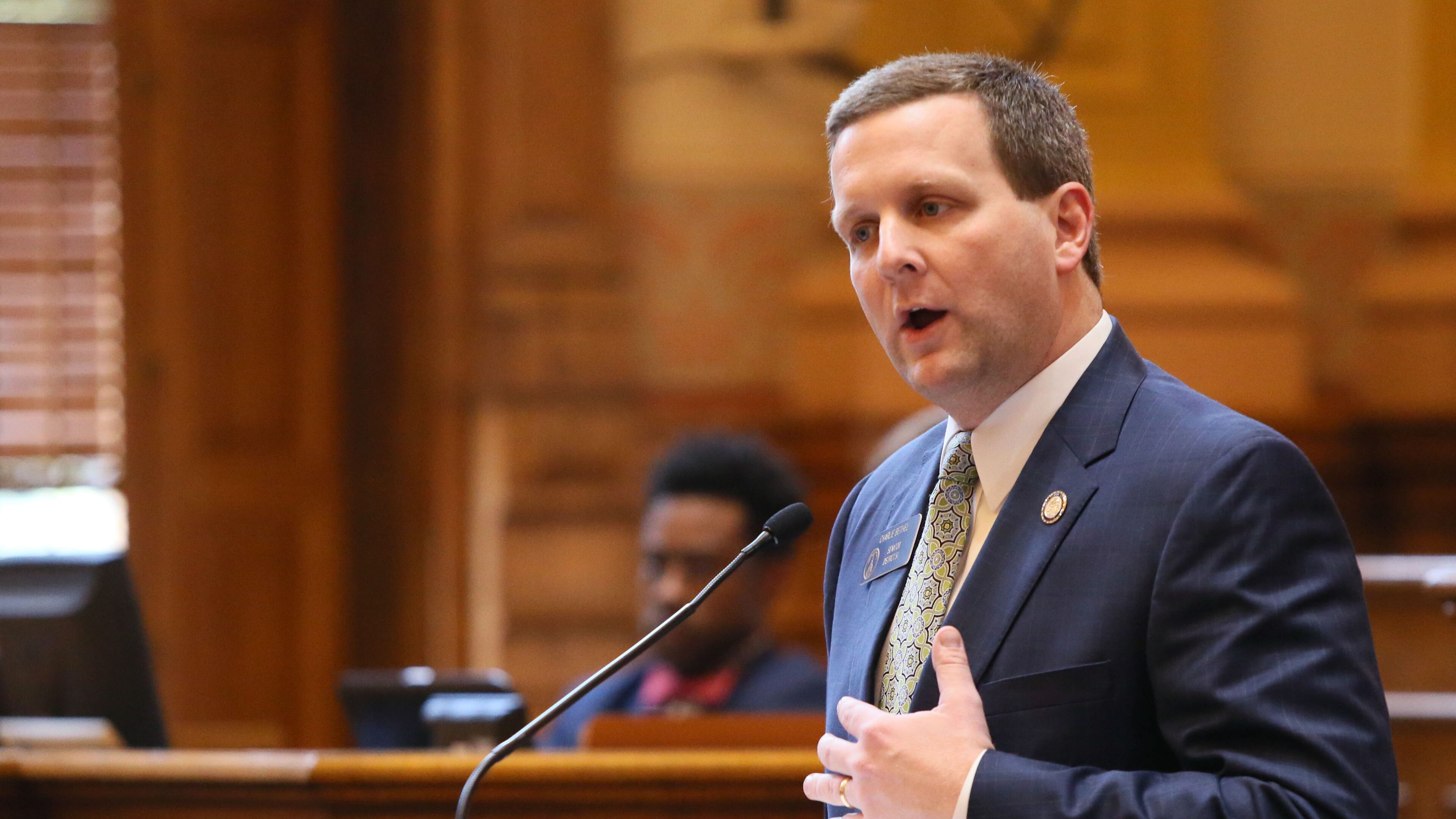 Then-state Sen. Charlie Bethel, R-Dalton, backed pay raises for judges during the 2015 session. Gov. Nathan Deal recently appointed him to the Georgia Court of Appeals. BOB ANDRES / BANDRES@AJC.COM