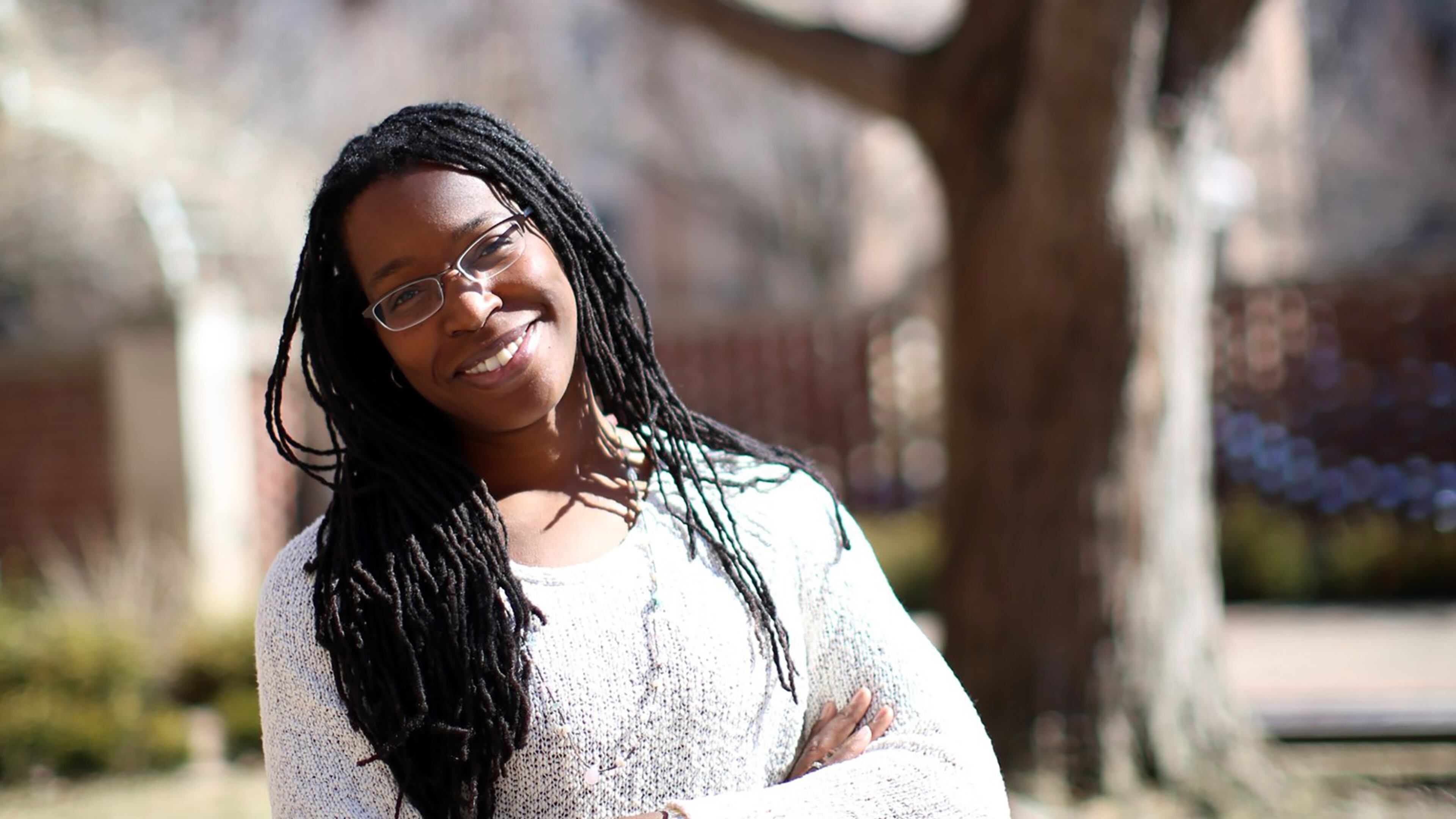 MacArthur "genius" grant fellow, Tiya Miles, Harvard Professor and author of the new book, "All That She Carried."
Courtesy of Kimberly P. Mitchell