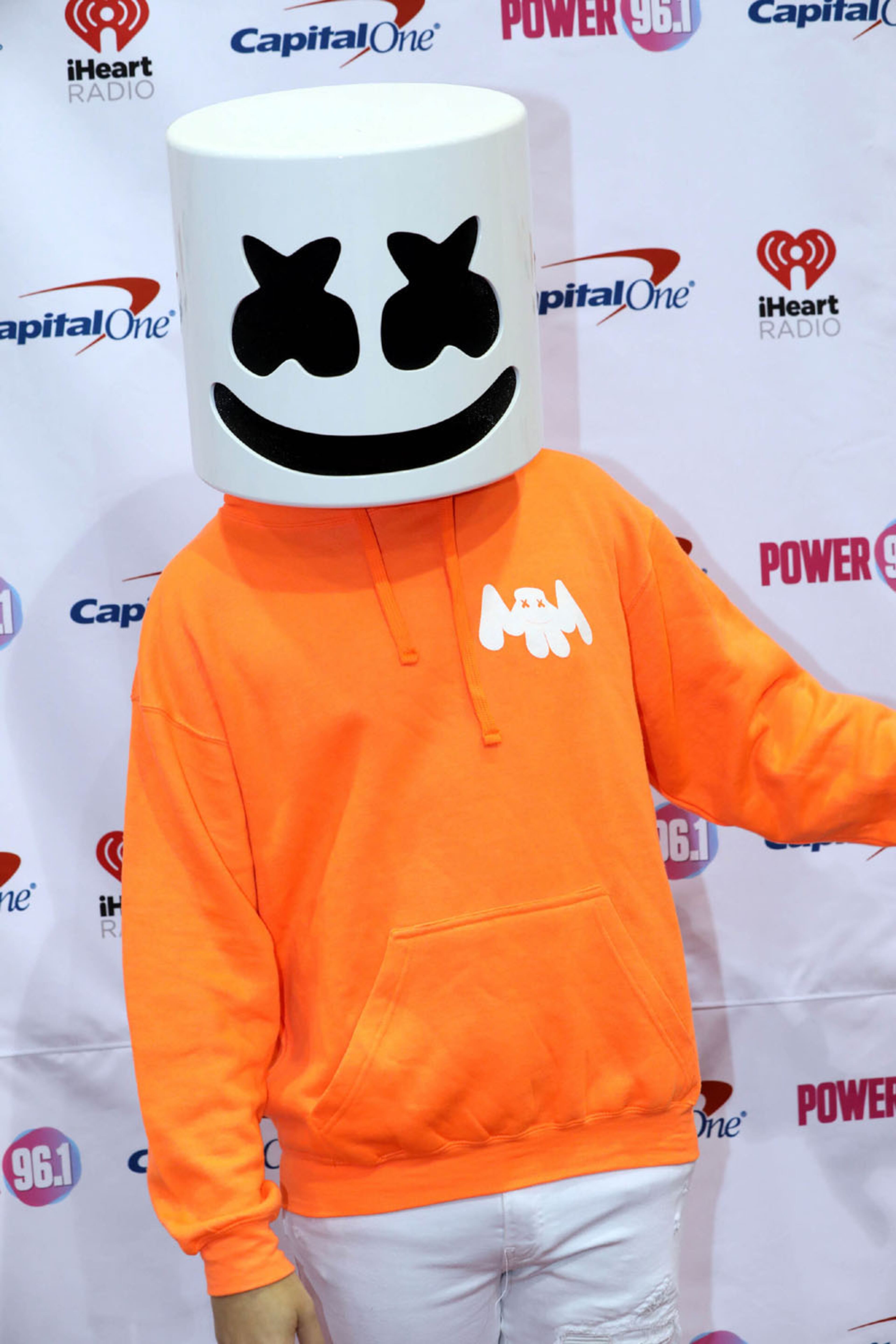 Marshmello was on the lineup at the Power 96.1 Jingle Ball 2018 at State Farm Arena on Friday, December 14, 2018. (Photo:
Robb Cohen Photography & Video /RobbsPhotos.com)