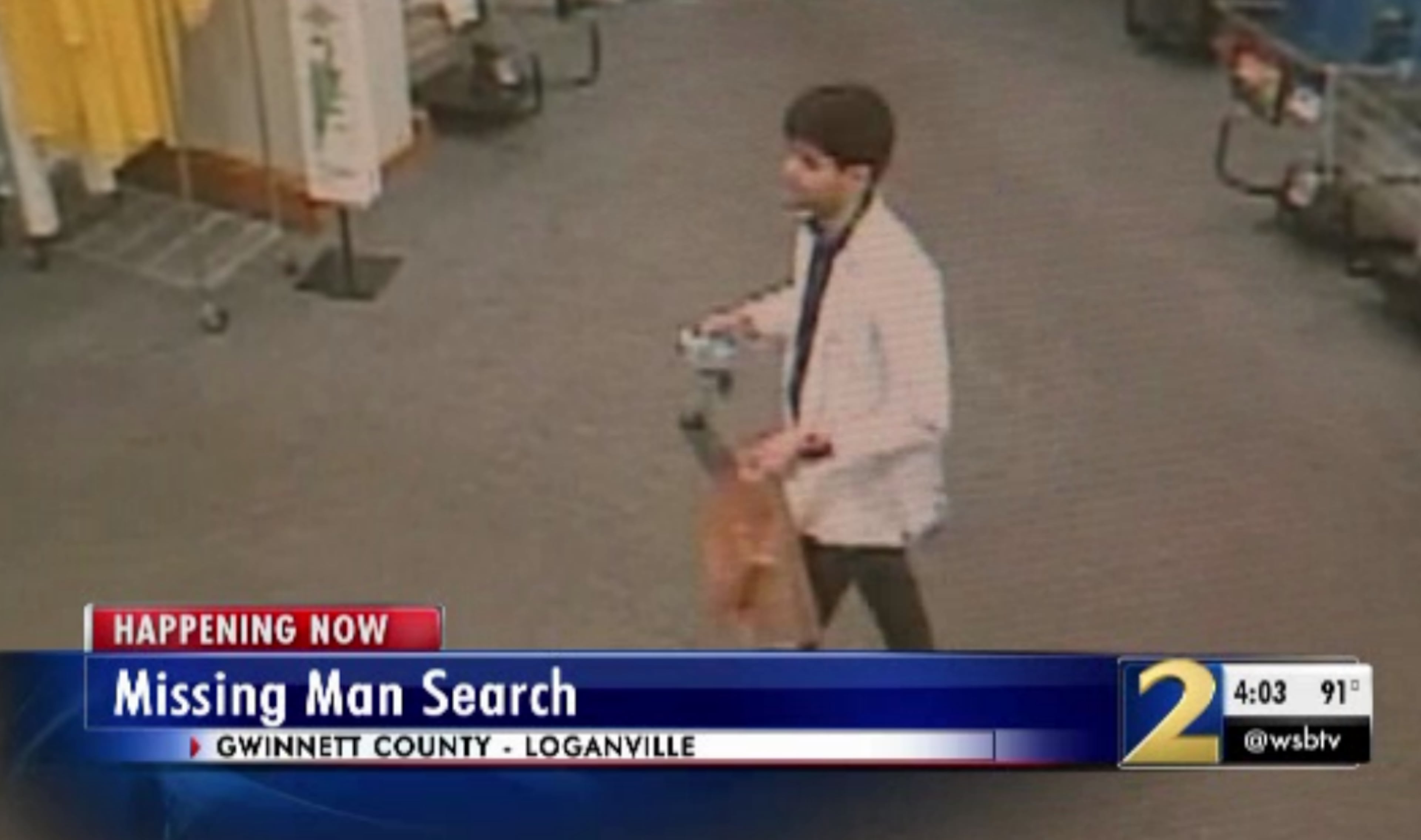 This is surveillance video of Alvin Ahmed leaving the Publix on Atlanta Highway where he worked. (Credit: Channel 2 Action News)