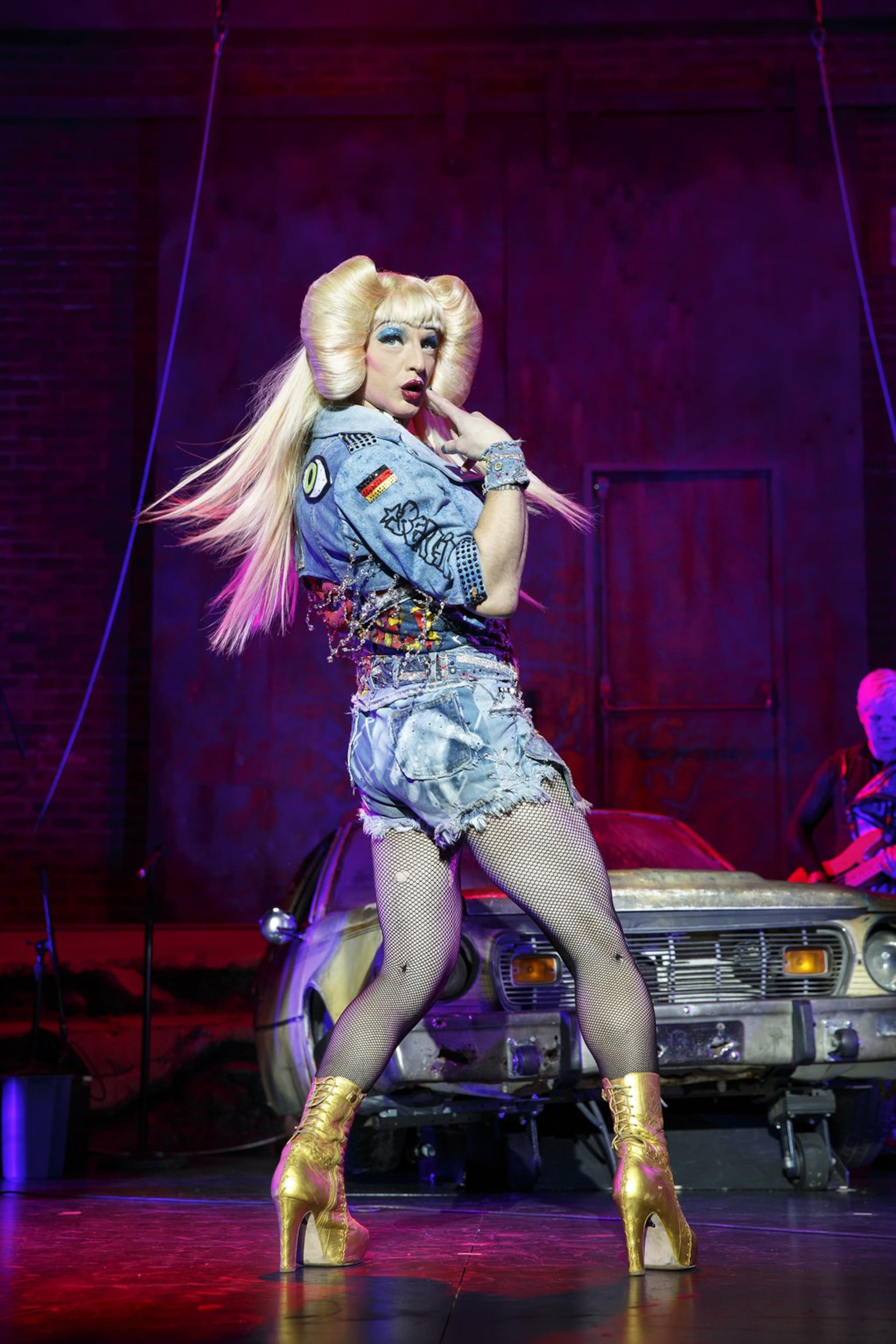 Actor Euan Morton, who plays transgender rock singer Hedwig in the touring version of the Broadway musical “Hedwig and the Angry Inch,” says the character of Hedwig “gives freedom to everyone in the room to be who they want to be. She’s not judging. People feel it’s a safe space to be as wild as they want to be.” CONTRIBUTED BY JOAN MARCUS