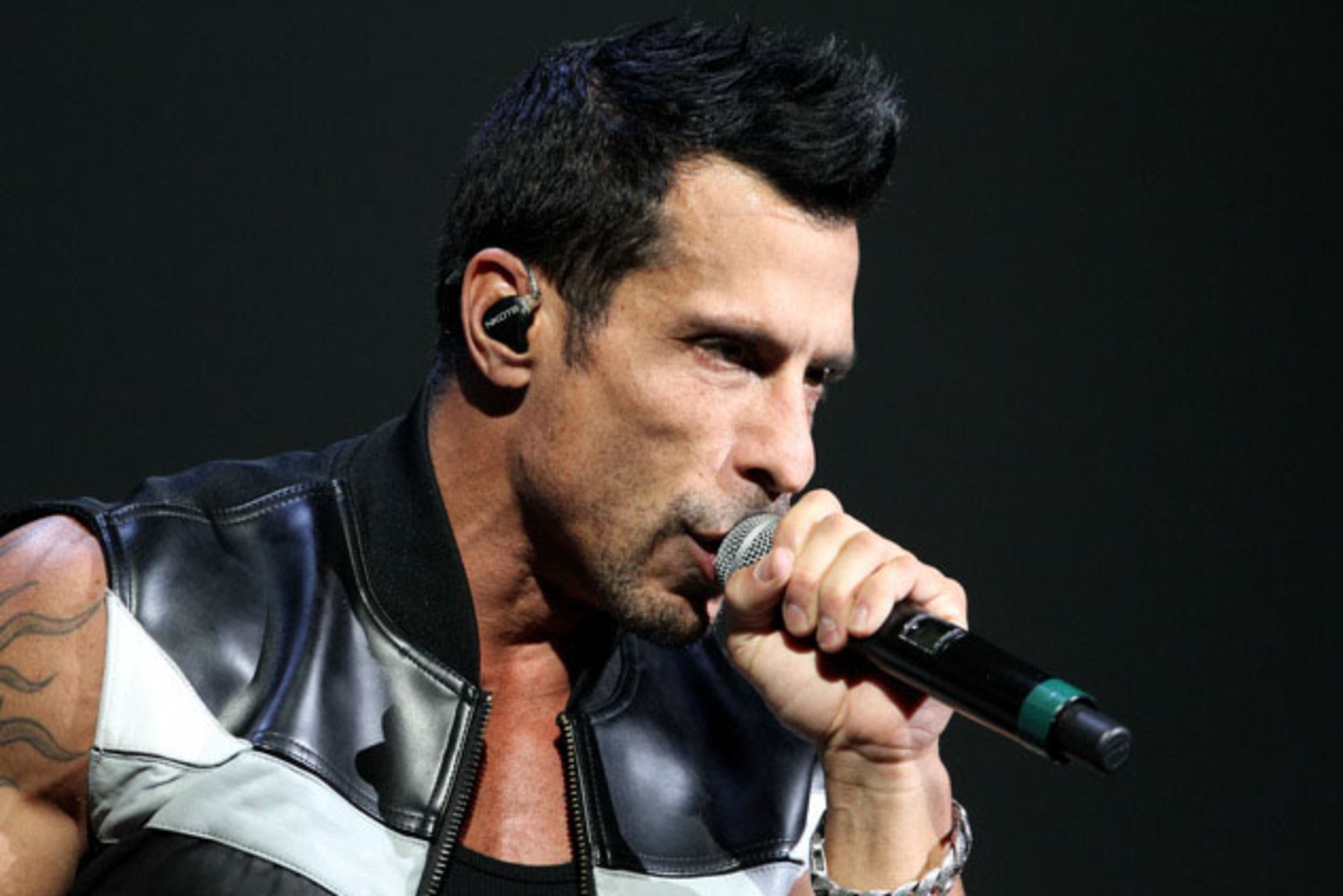 Danny Wood performs on stage. Boy band New Kids on the Block (also initialized as NKOTB) brought their "Main Event" tour to Philips Arena in Atlanta on Saturday, June 6, 2015, with TLC and Nelly as supporting acts. NKOTB were formed in 1984 in Boston by Maurice Starr, who had discovered New Edition, and went on to sell in excess of 80 million records worldwide. Robb D. Cohen/RobbsPhotos.com
