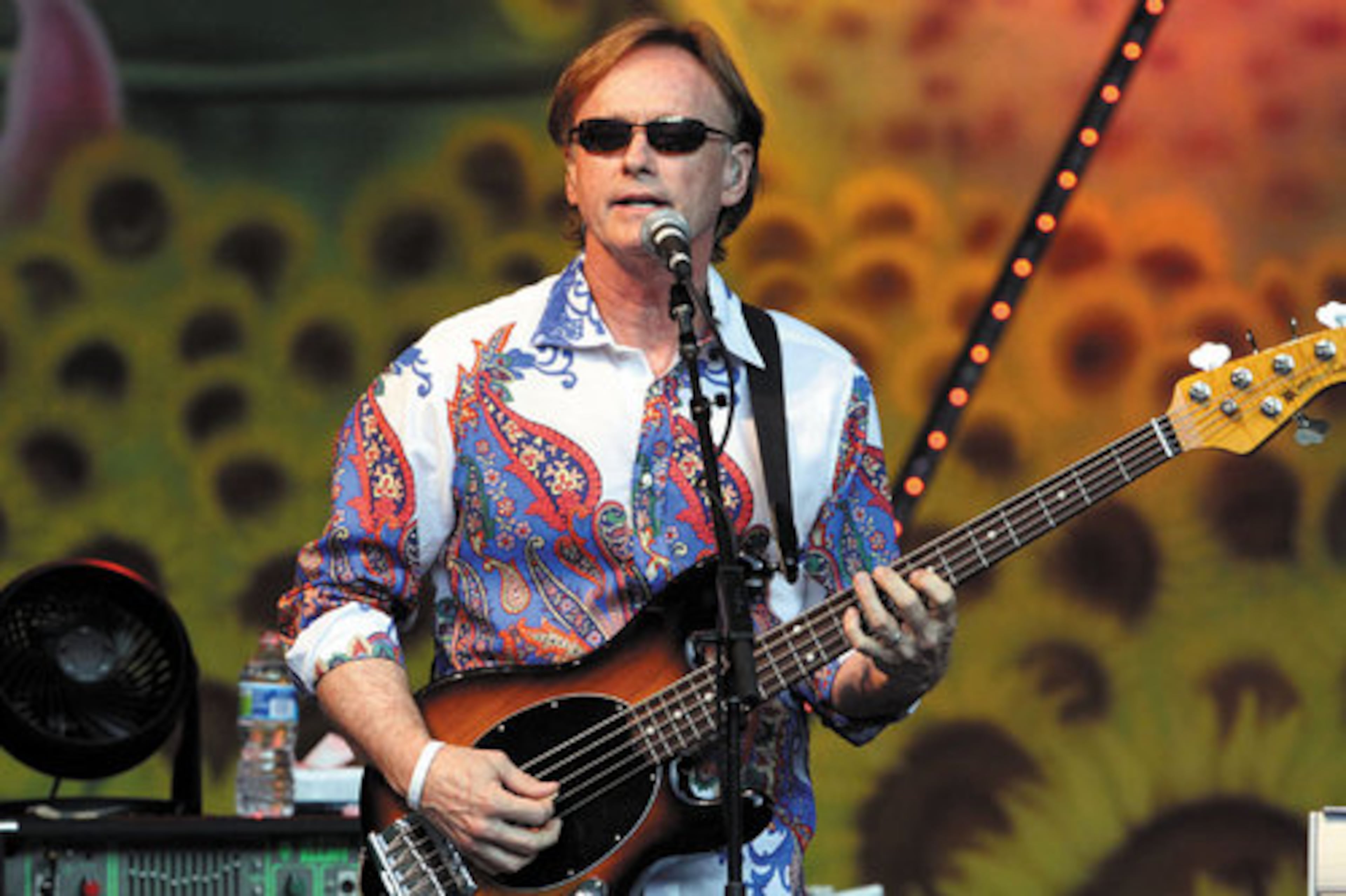 Richard Page, from Mr. Mister, performs with Ringo Starr & His All Starr Band.