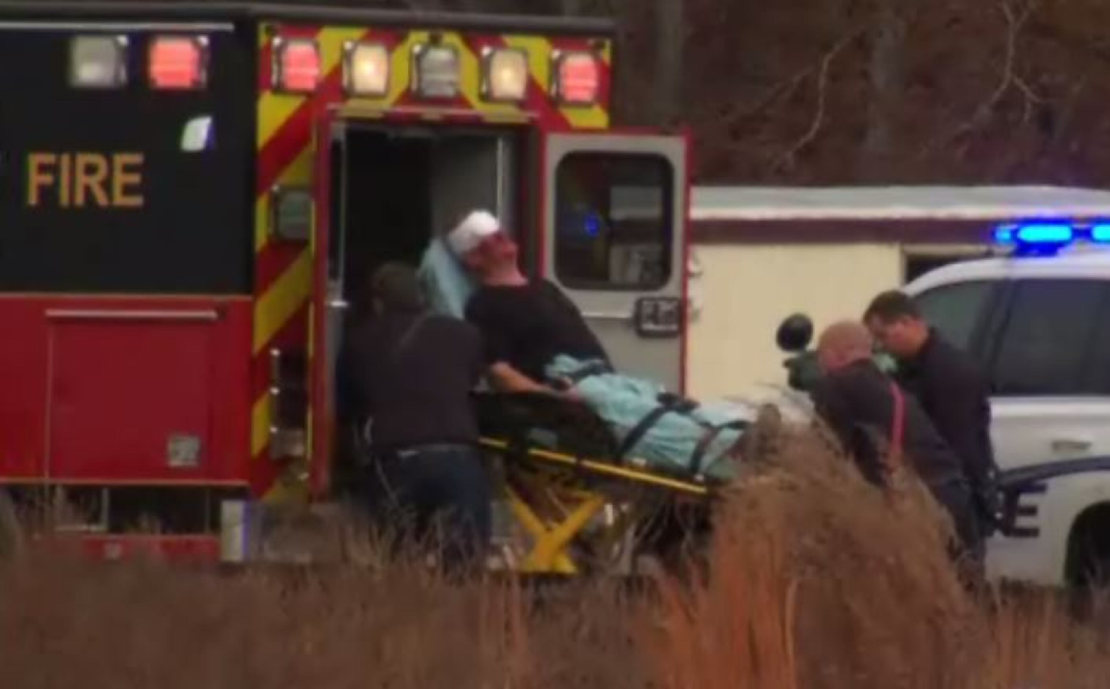 A man was beaten with a lead pipe before his truck was stolen Monday. (Credit: Channel 2 Action News)