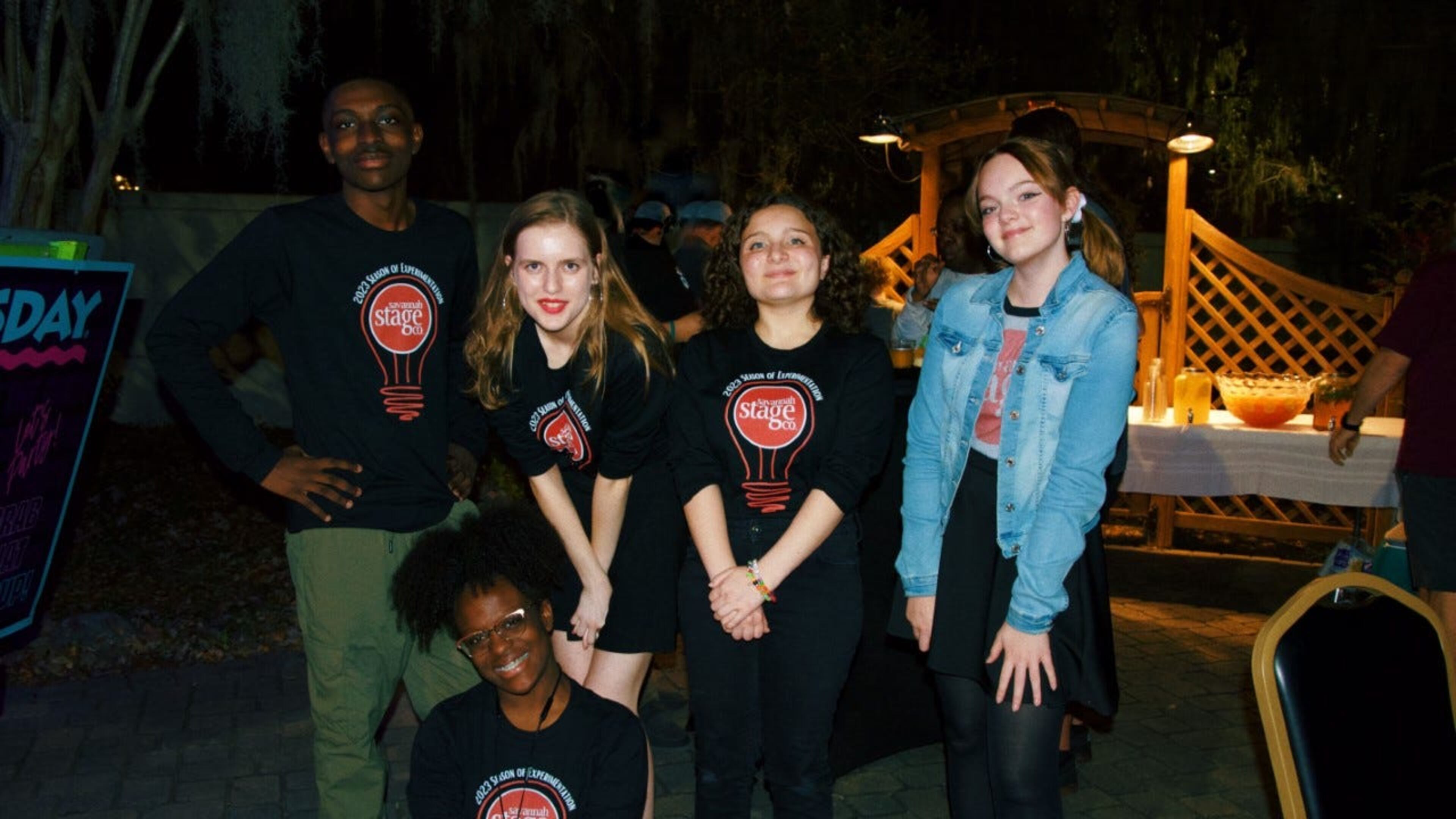 Savannah Stage Company members at the 2023 season announcement party. (Courtesy of Savannah Stage Company)