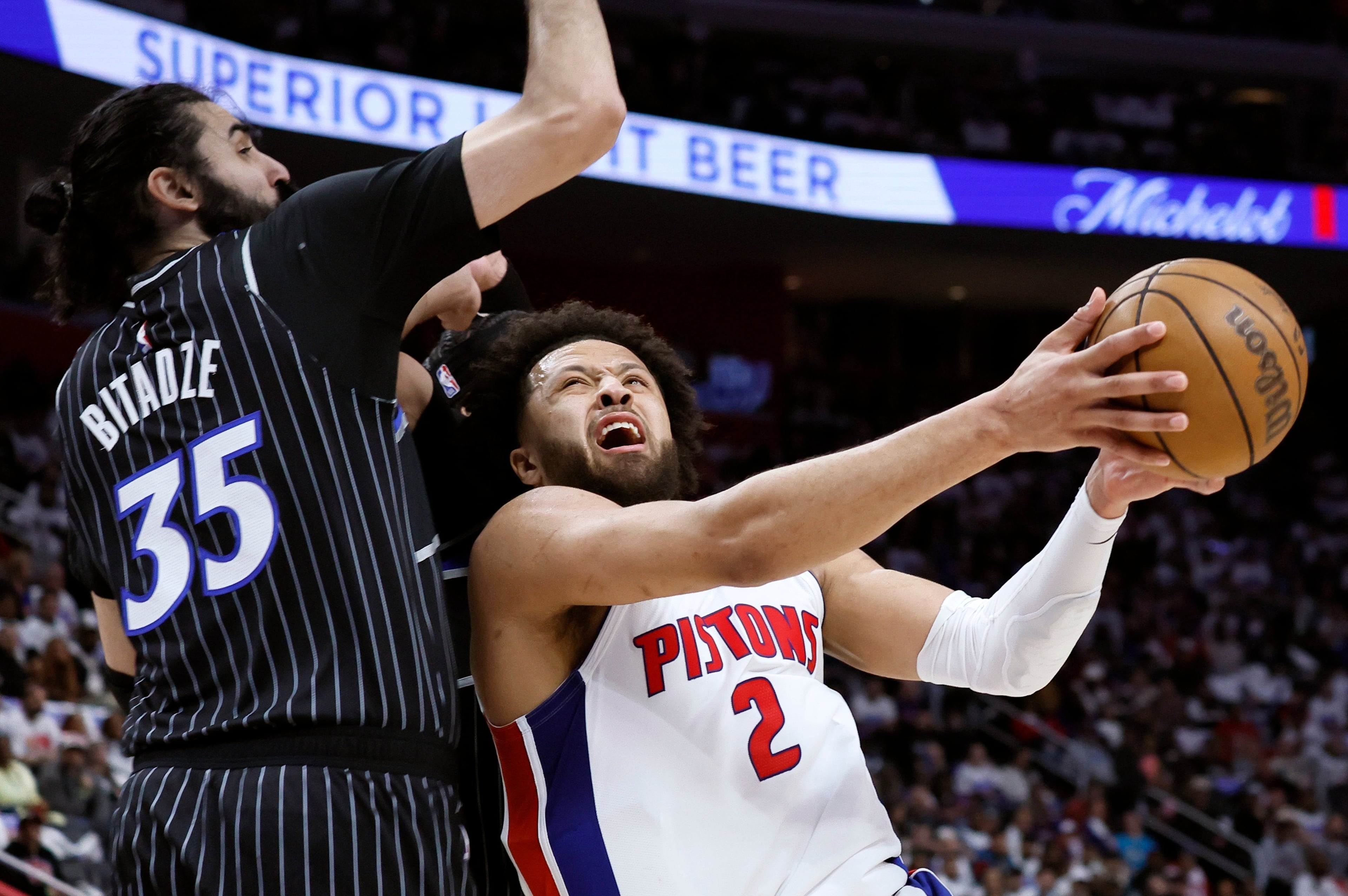 Magic Pistons Basketball