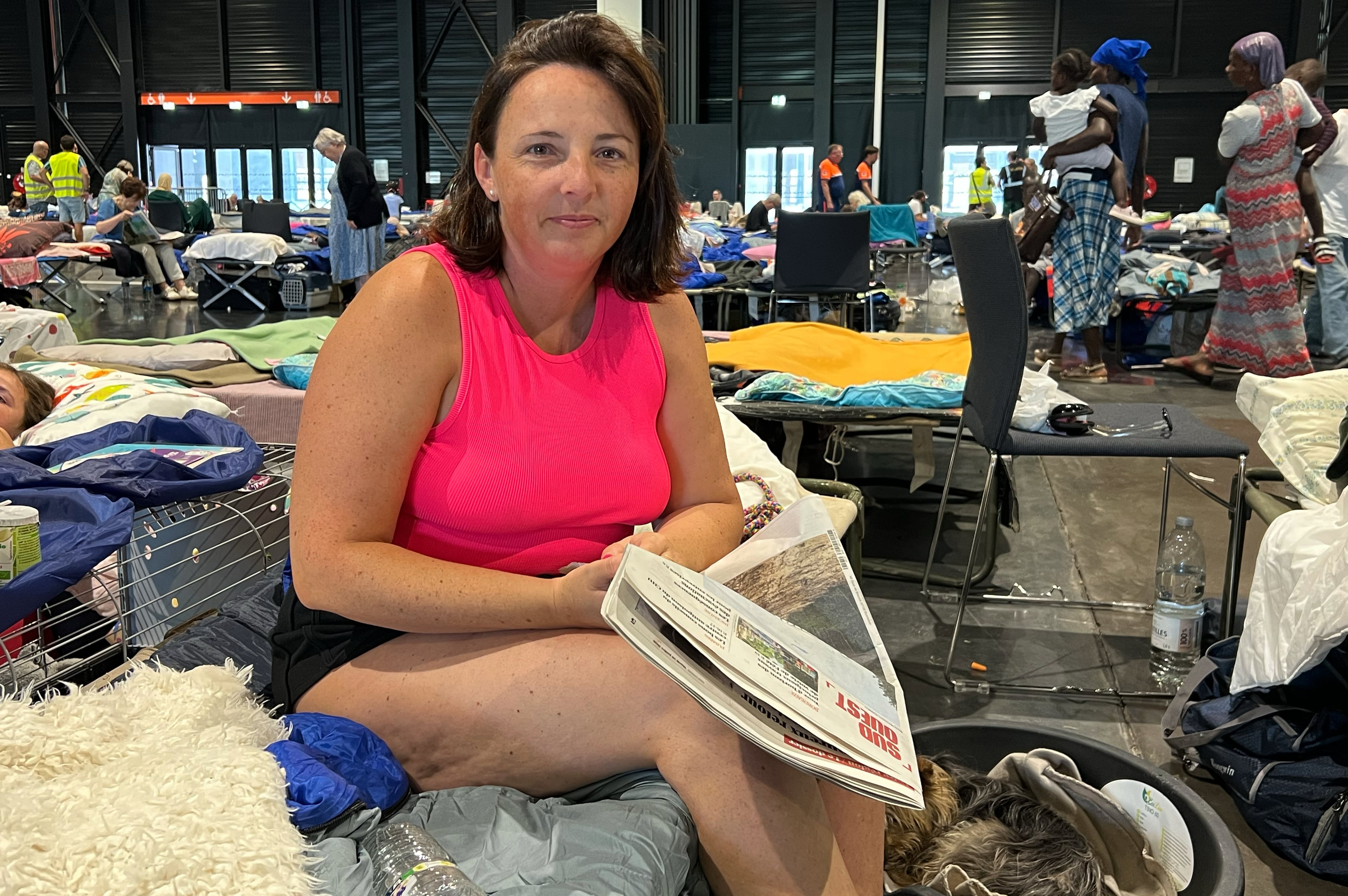 Europe Wildfires Evacuees