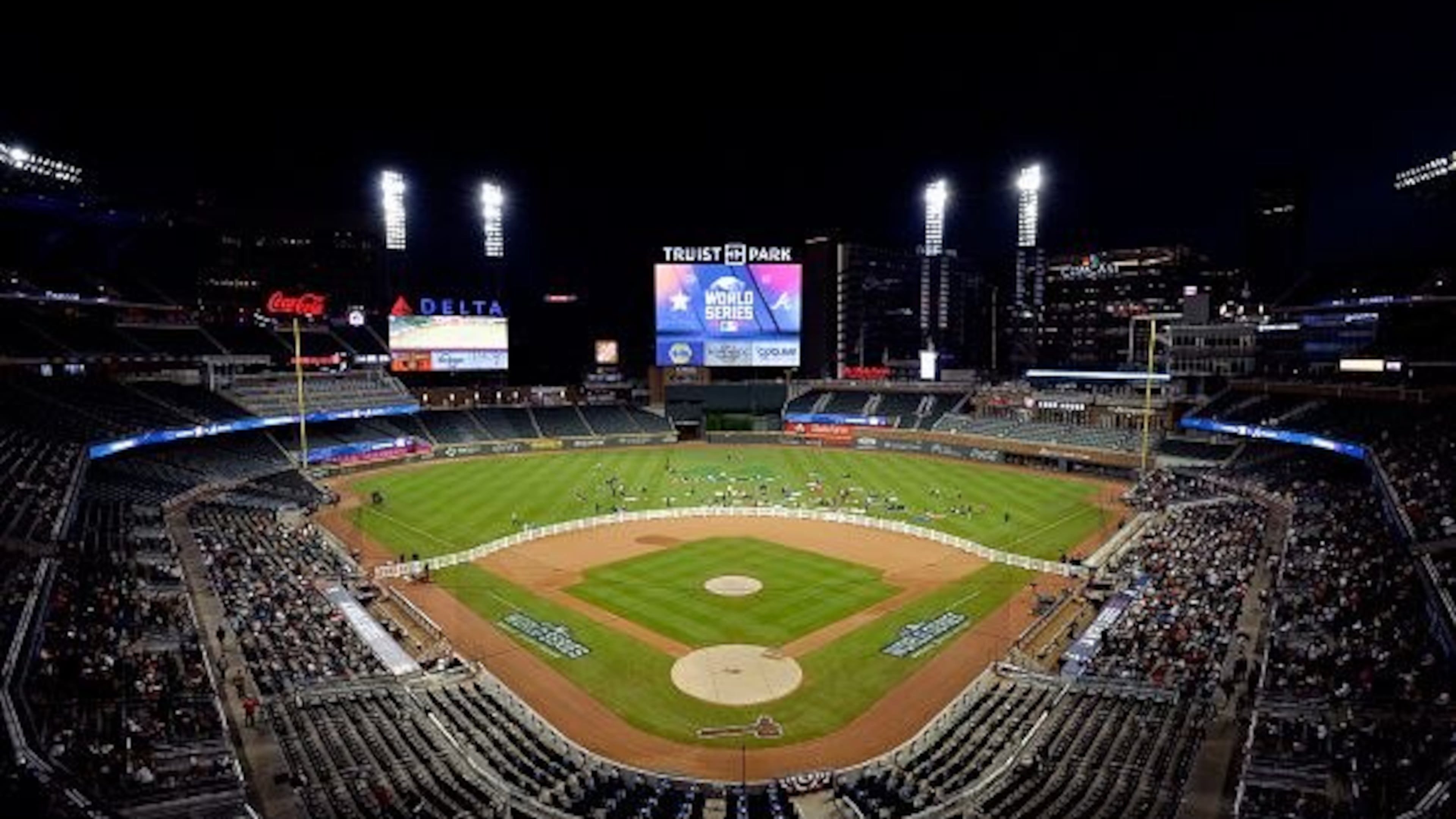 The Braves drew 2.3 million fans to Truist Park during the regular season this year.