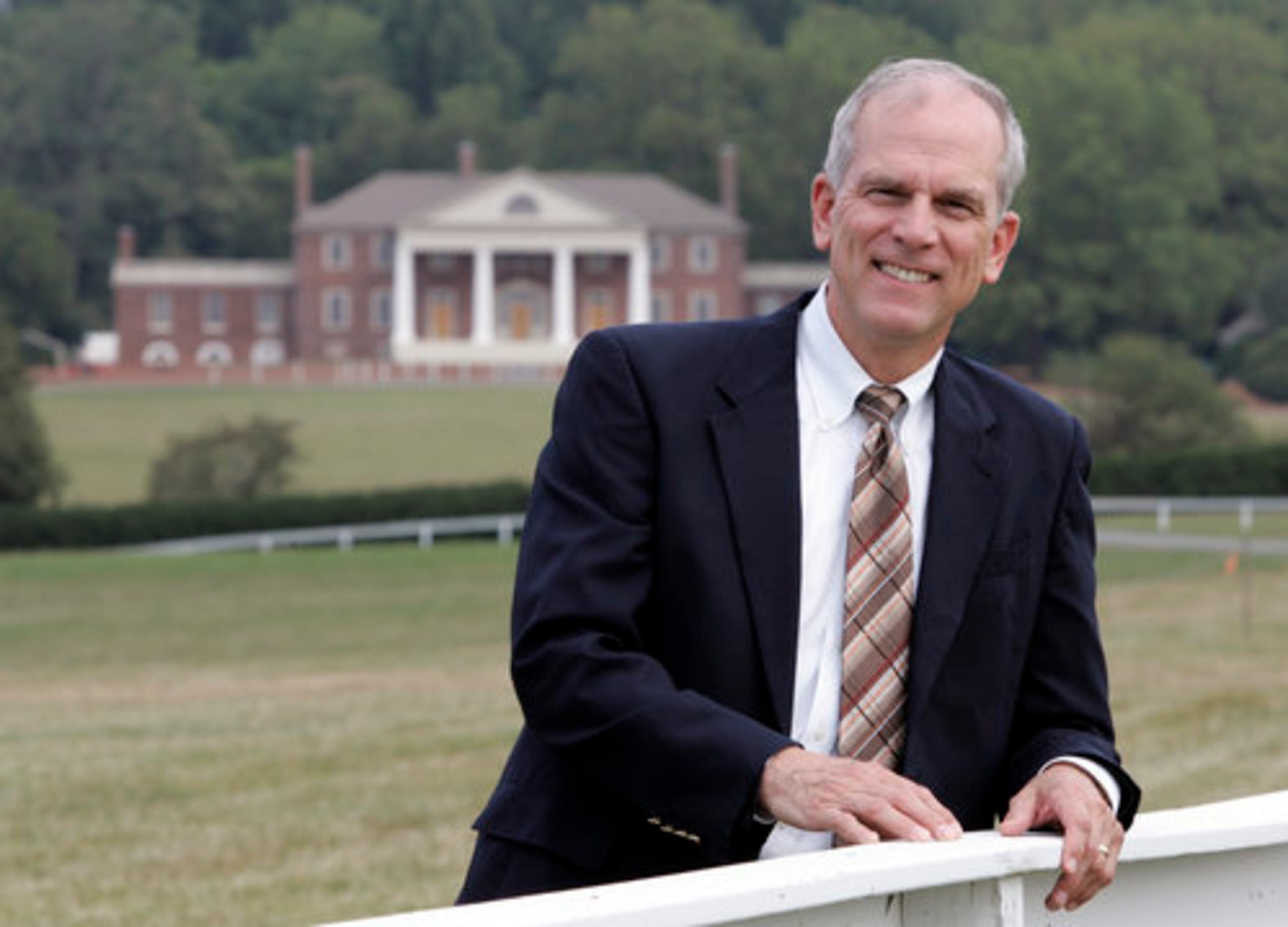 MICHAEL QUINN, president of the Restore Montpelier Foundation, says the foundation wanted the house to adhere to 19th-century standards as much as possible.