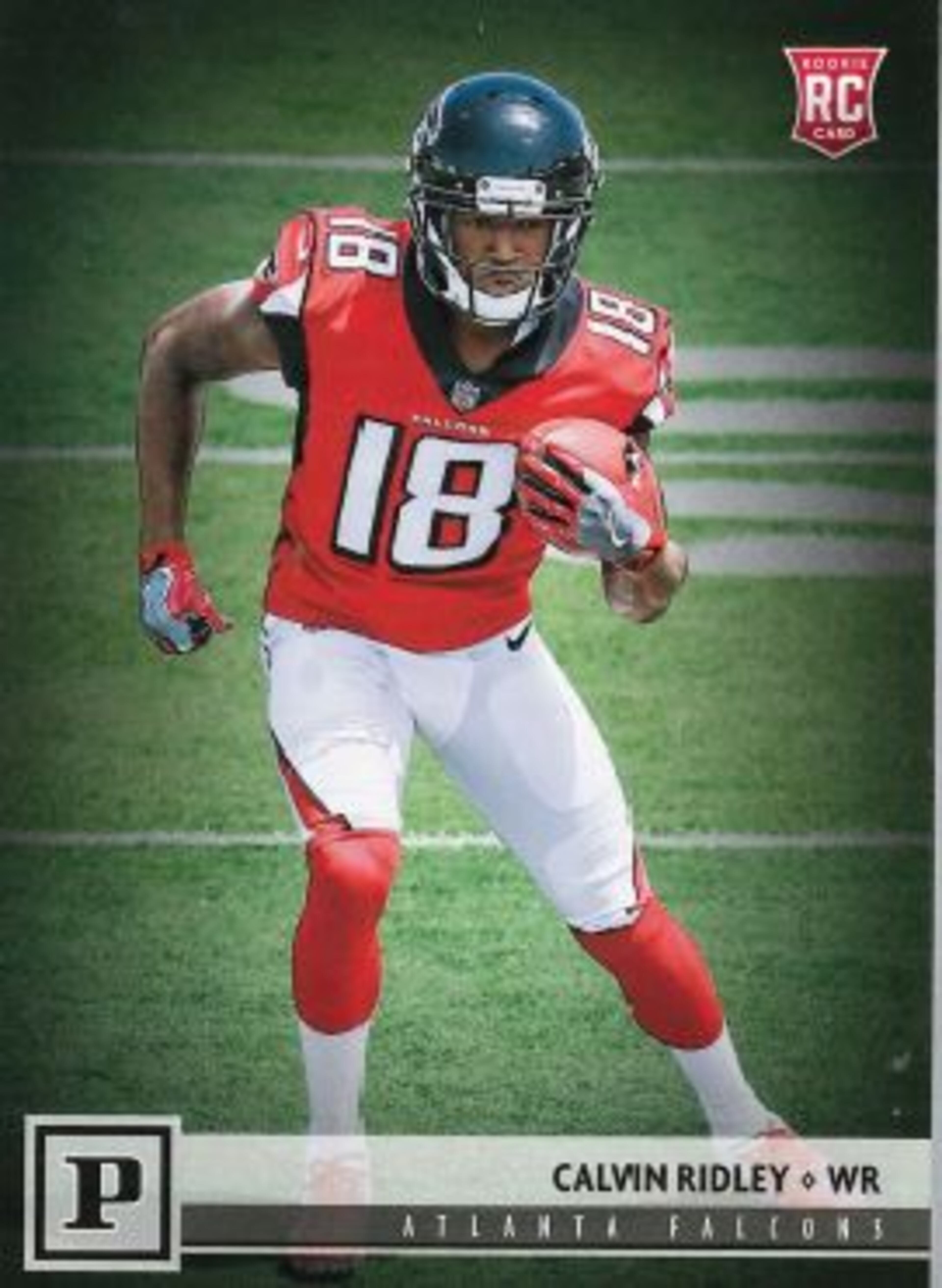 Ridley likes his rookie card.