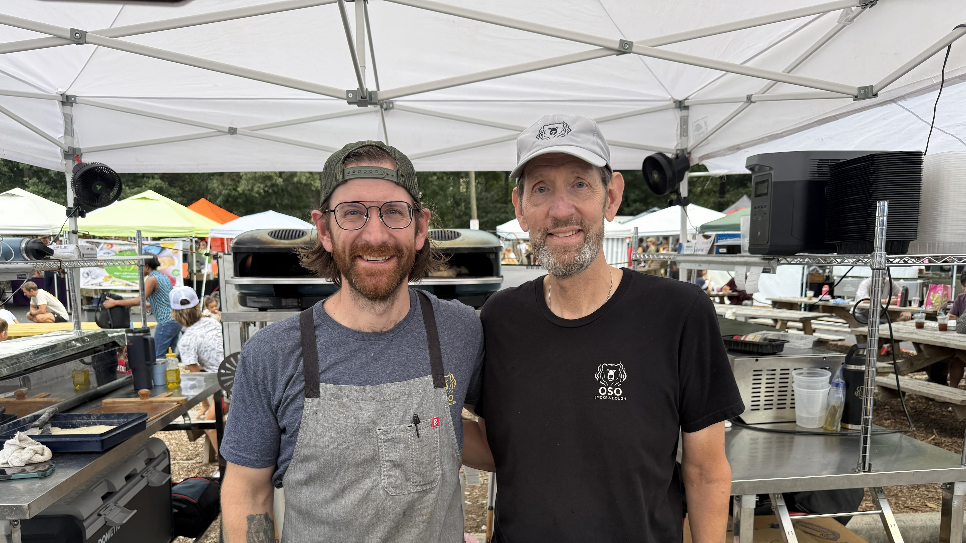 Oso Smoke & Dough’s Jay and Jethro Felton. (Courtesy of Sam Flemming)