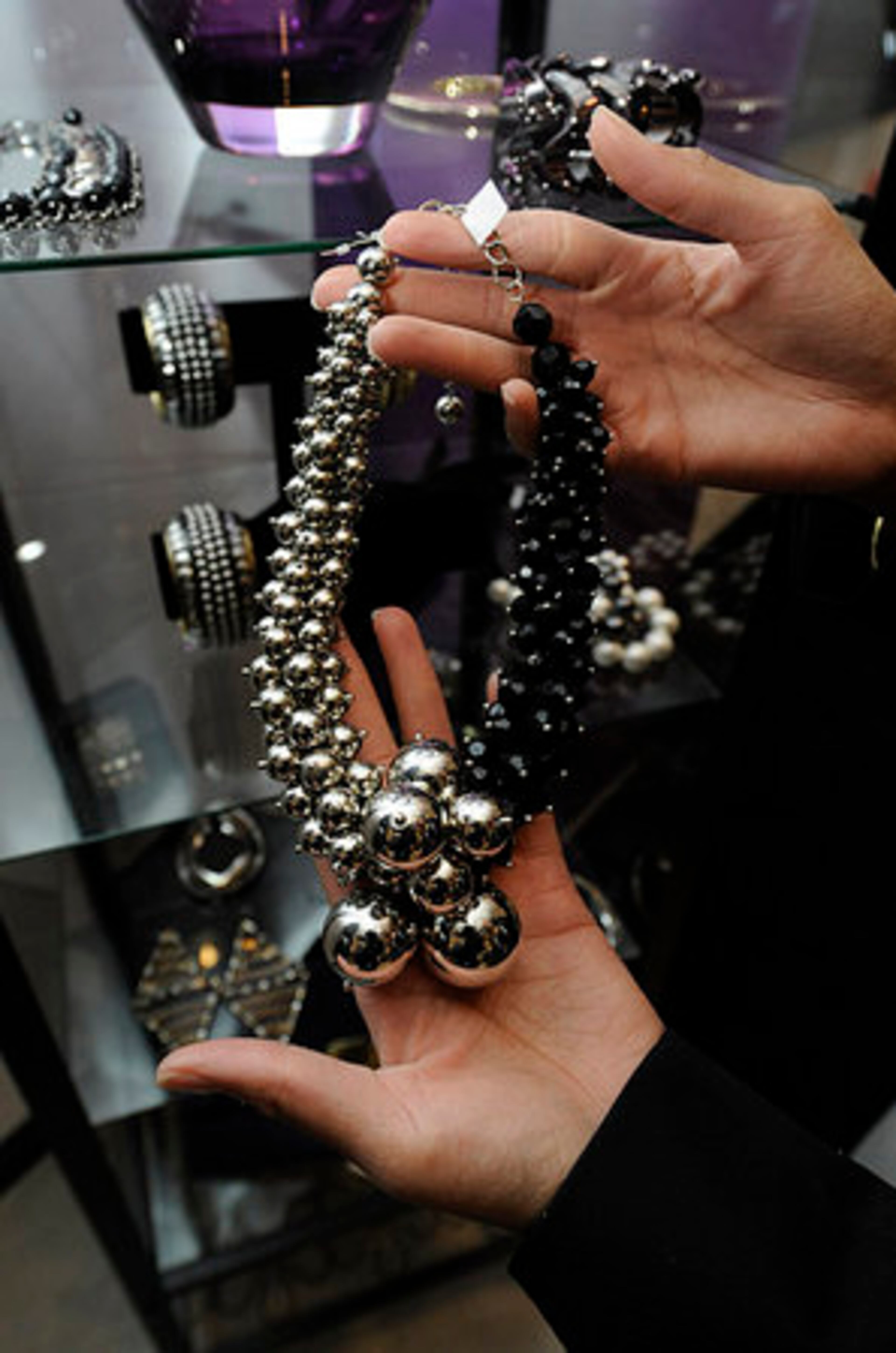 This necklace for under $25.00 is available at Tags