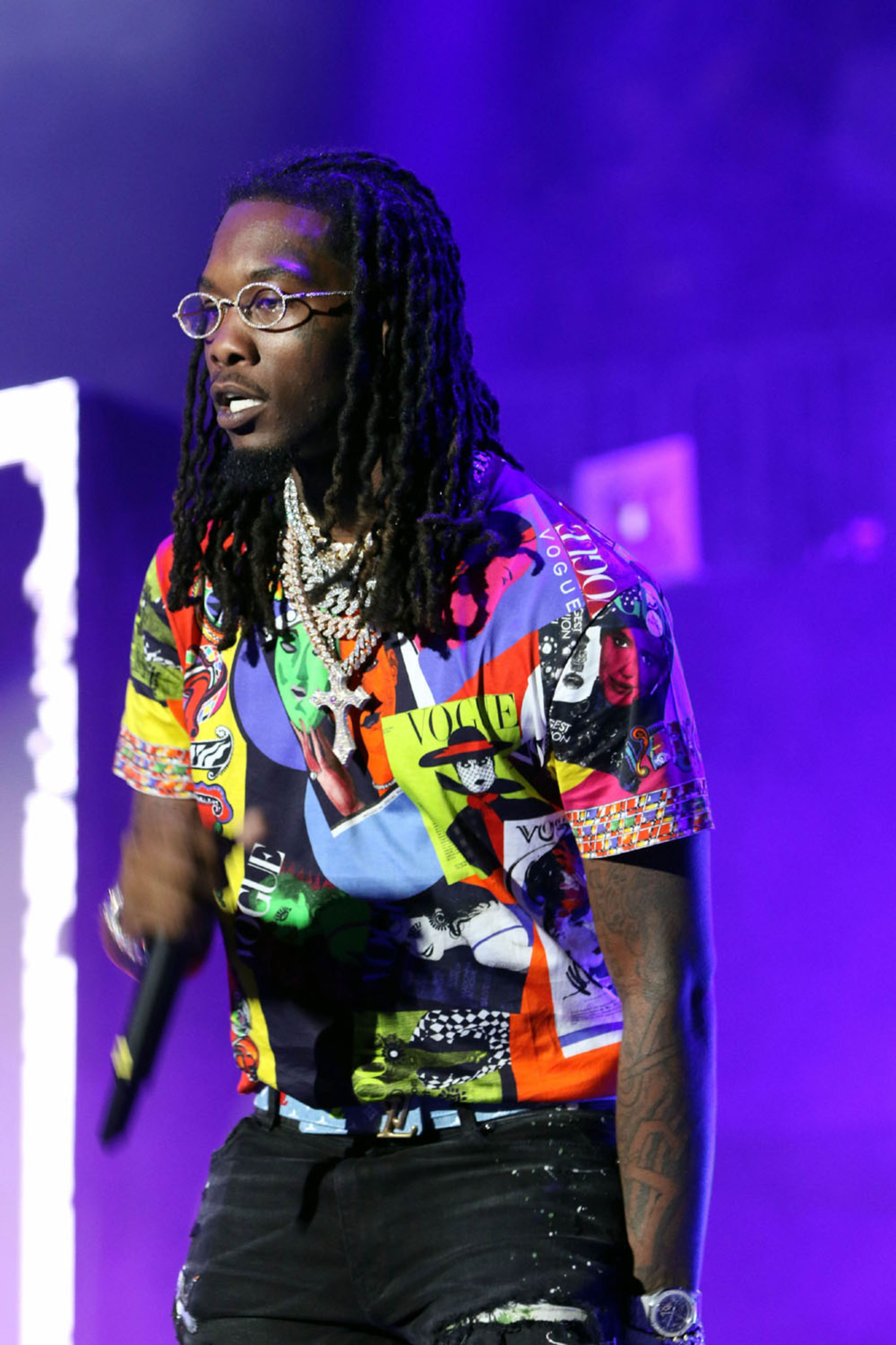 Offset from the Migos performs during the annual Hot 107.9 Birthday Bash at State Farm Arena in Atlanta on Saturday, June 15, 2019.
Robb Cohen Photography & Video /RobbsPhotos.com