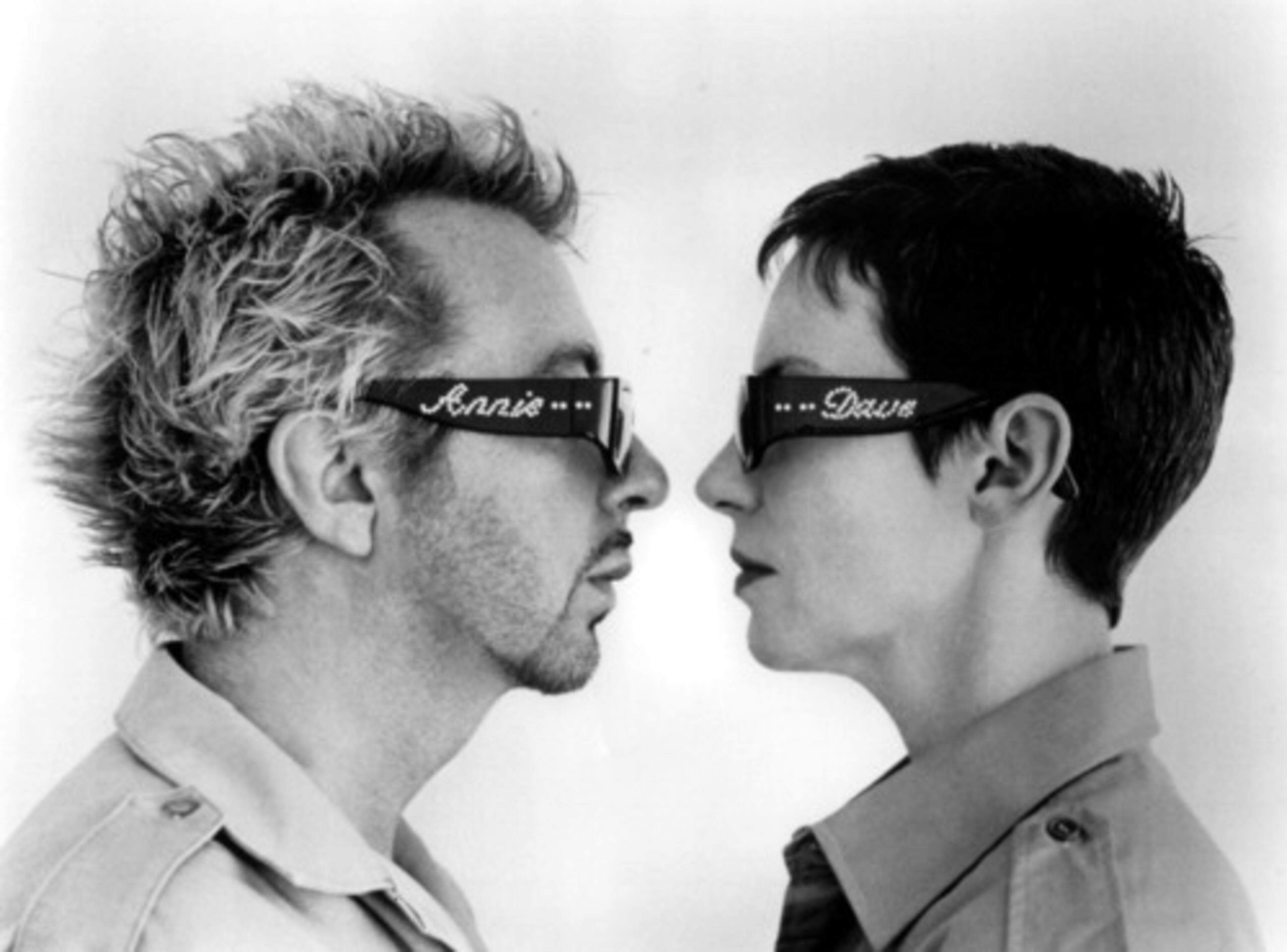 After breaking up as lovers,Dave Steward and Annie Lennox became the musical duo Eurythmics in 1980. They disbanded 10 years later.