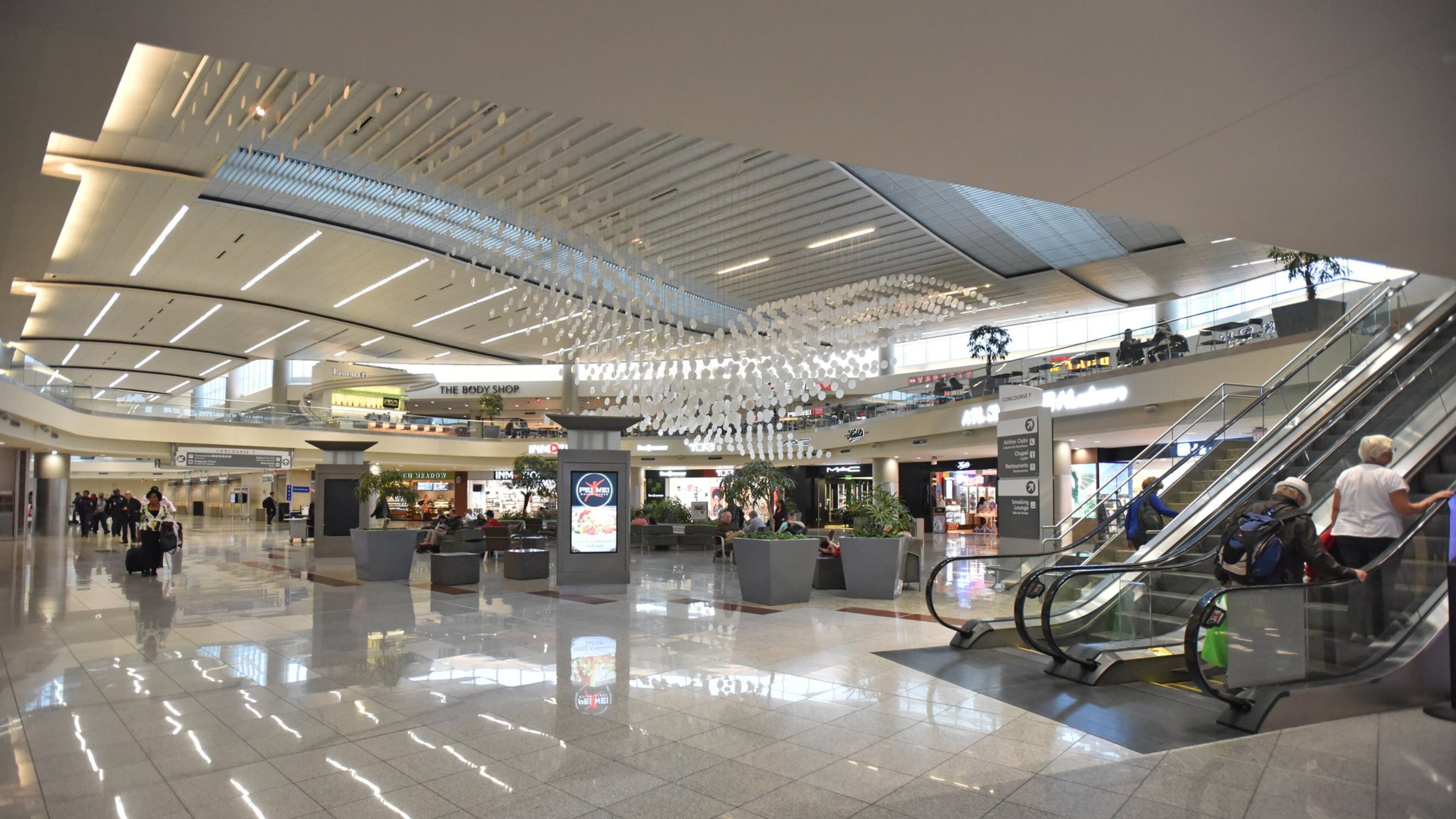 Concourse F, International Terminal, at Hartsfield-Jackson International Airport on Wednesday, February 27, 2019. HYOSUB SHIN / HSHIN@AJC.COM