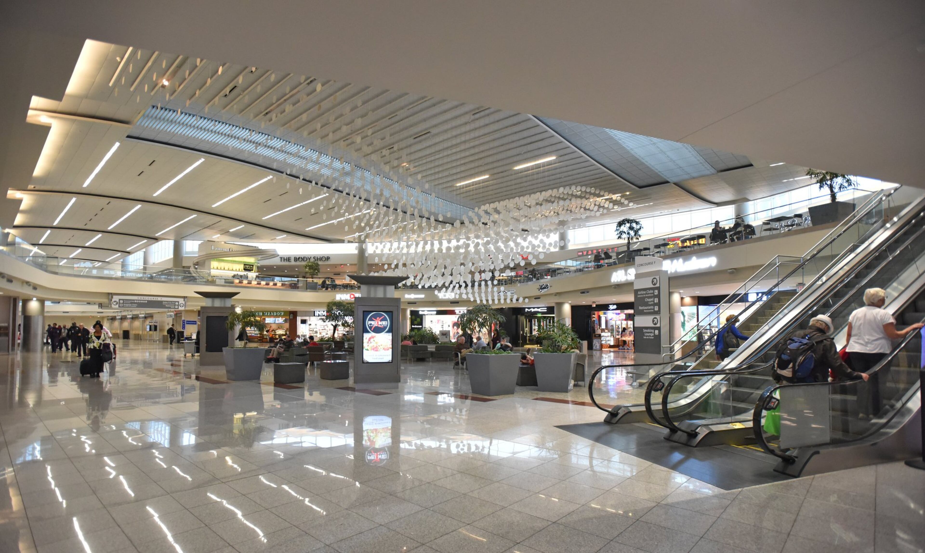 Concourse F, International Terminal, at Hartsfield-Jackson International Airport on Wednesday, February 27, 2019. HYOSUB SHIN / HSHIN@AJC.COM