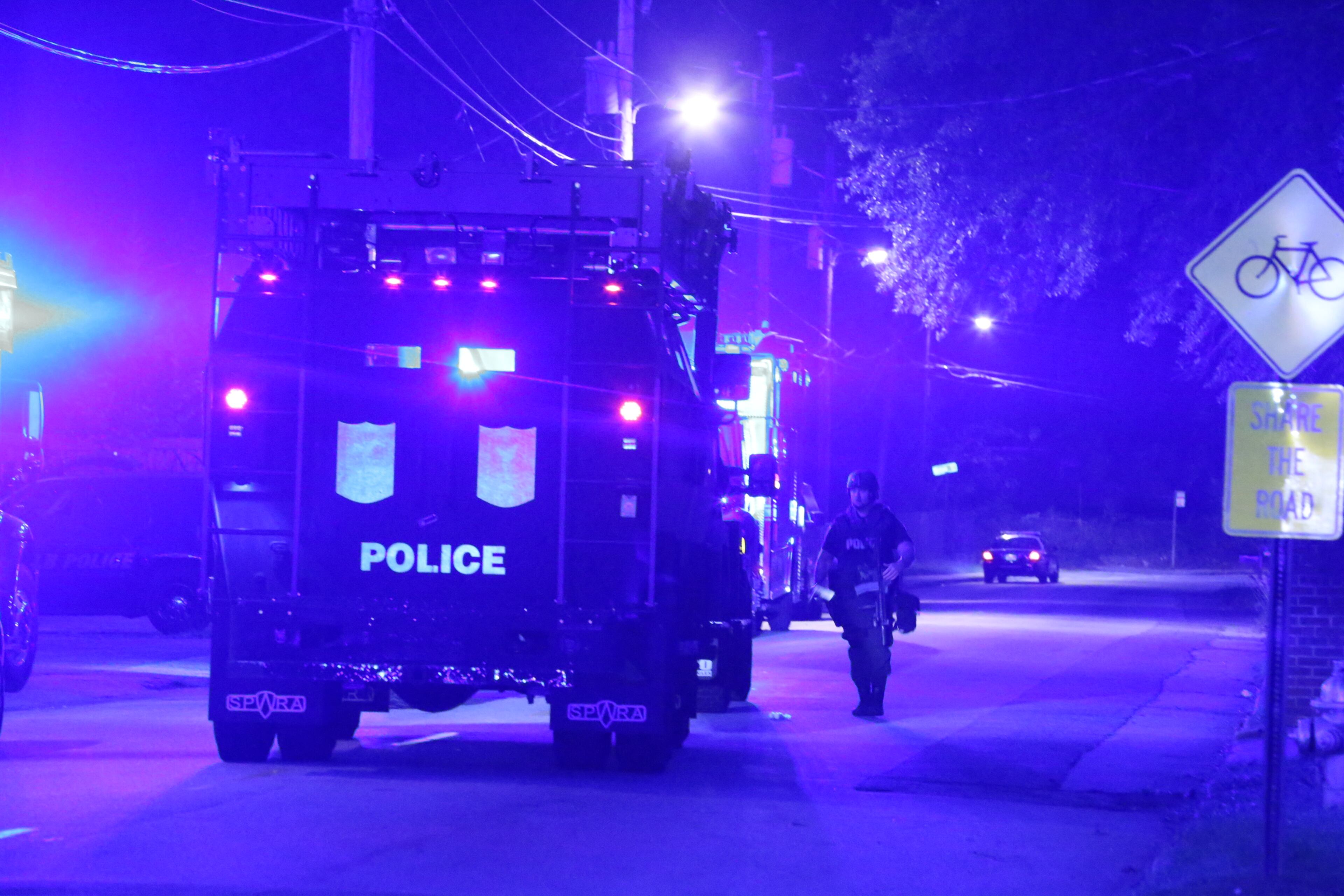 A Vietnam veteran will not face charges stemming from a predawn SWAT standoff in a DeKalb County neighborhood on August 28, 2104. JOHN SPINK / JSPINK@AJC.COM
