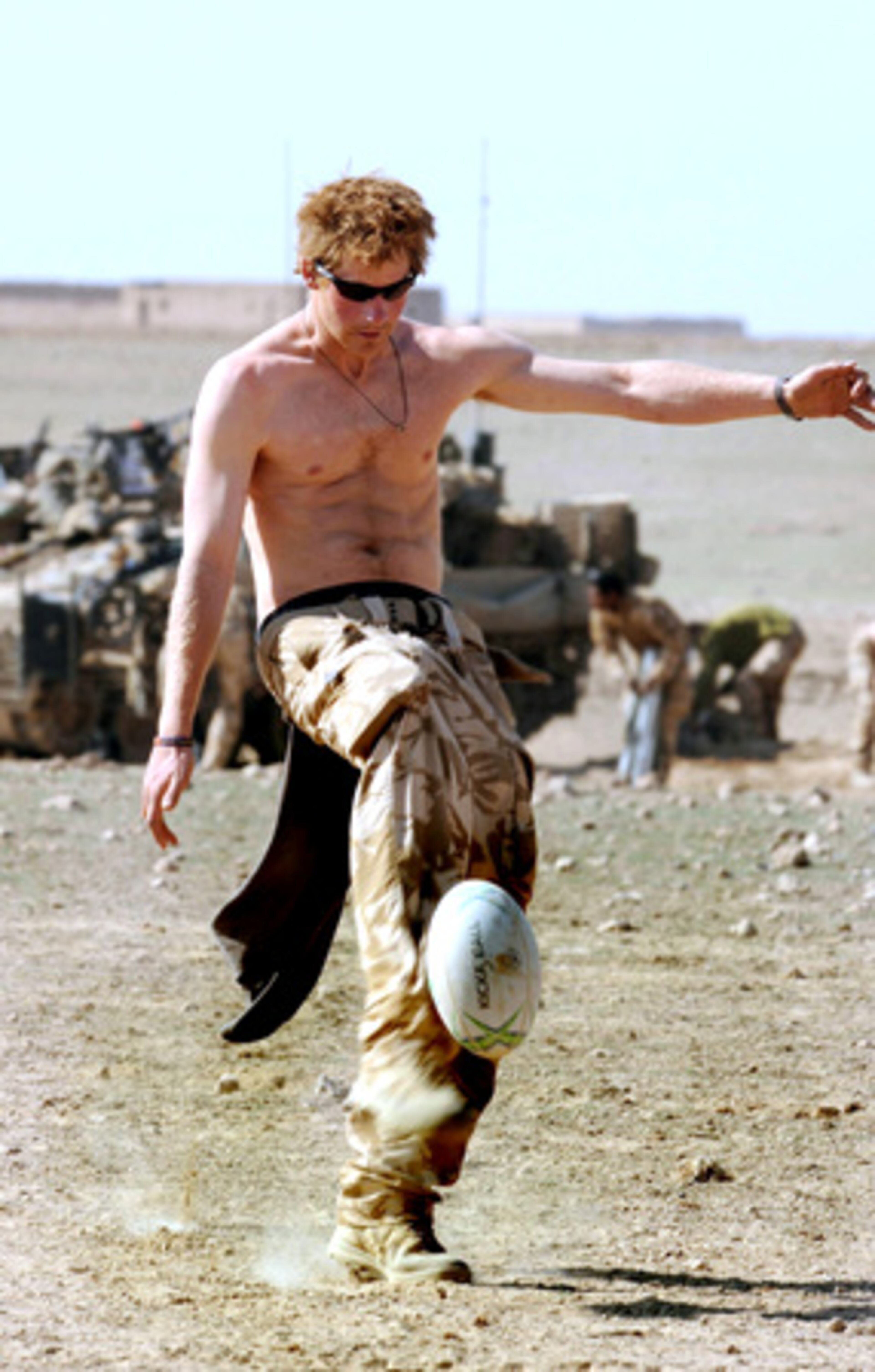 Prince Harry's secret tour of duty was supposed to last until April.