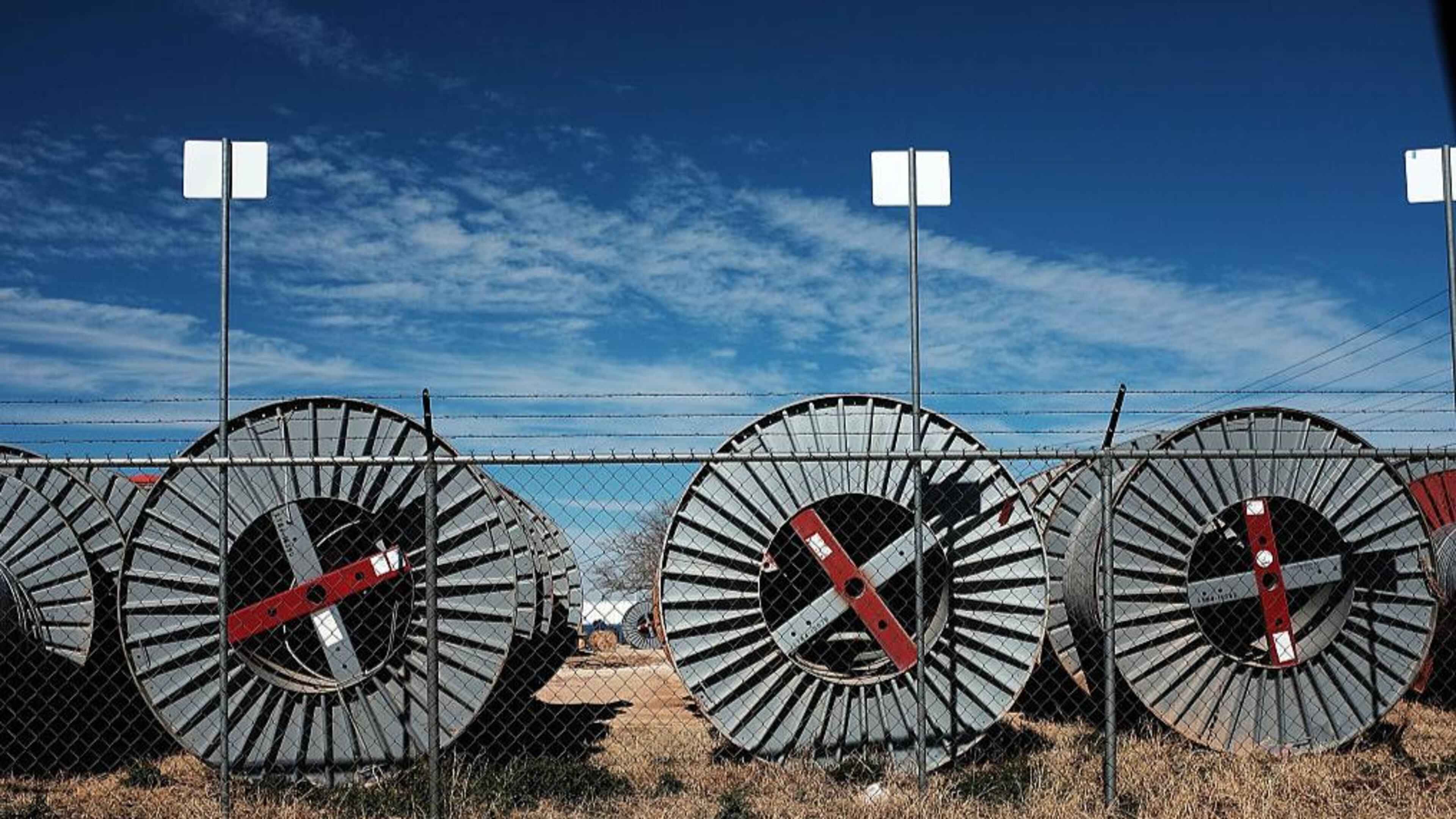 A runaway spool became a nuisance on a Houston highway for the third time since October.