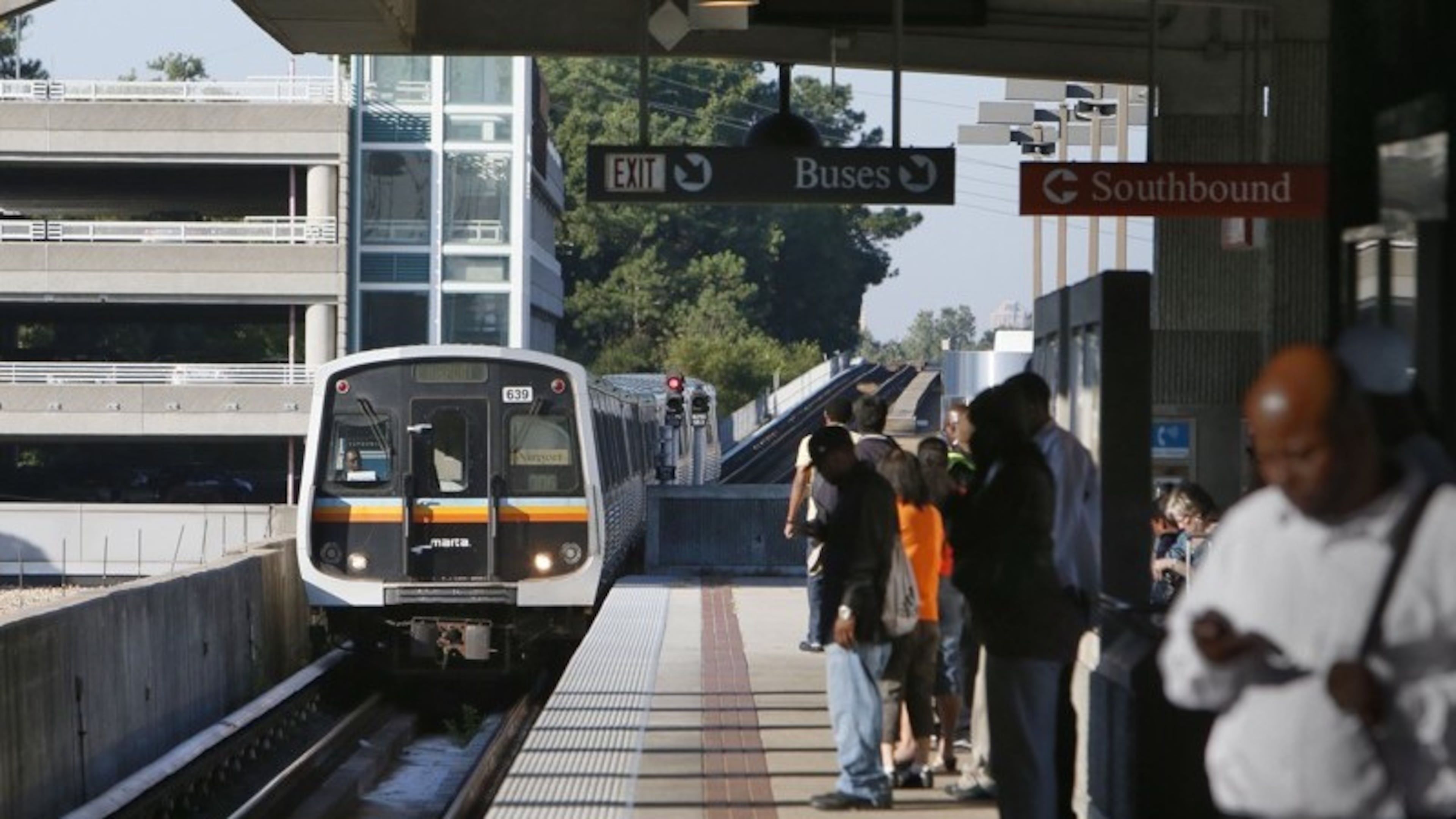 MARTA ridership - as well as the demand for parking - has surged since the I-85 bridge collapse.