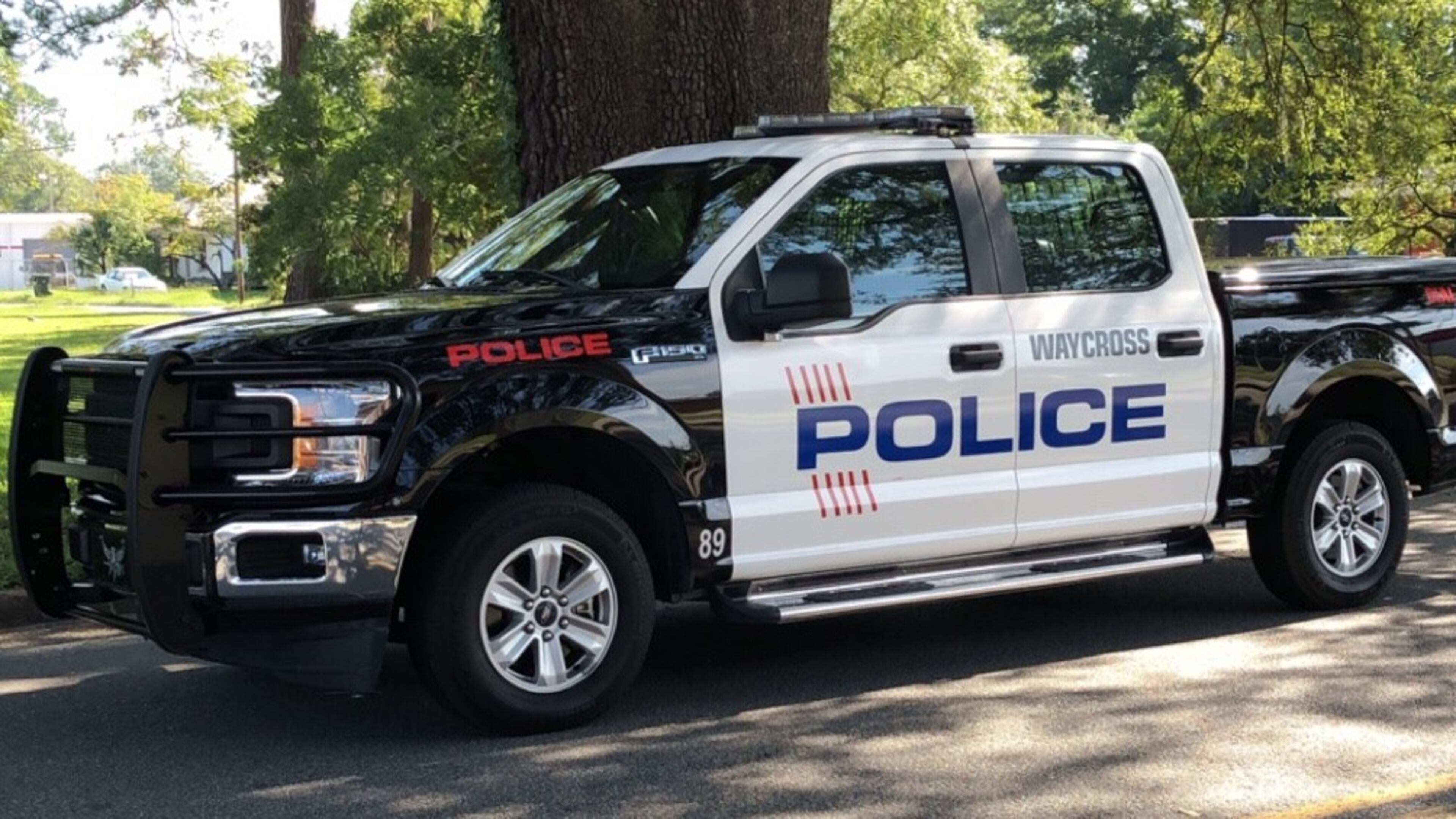 A Waycross Police Department vehicle in a photo from the agency's Facebook page.