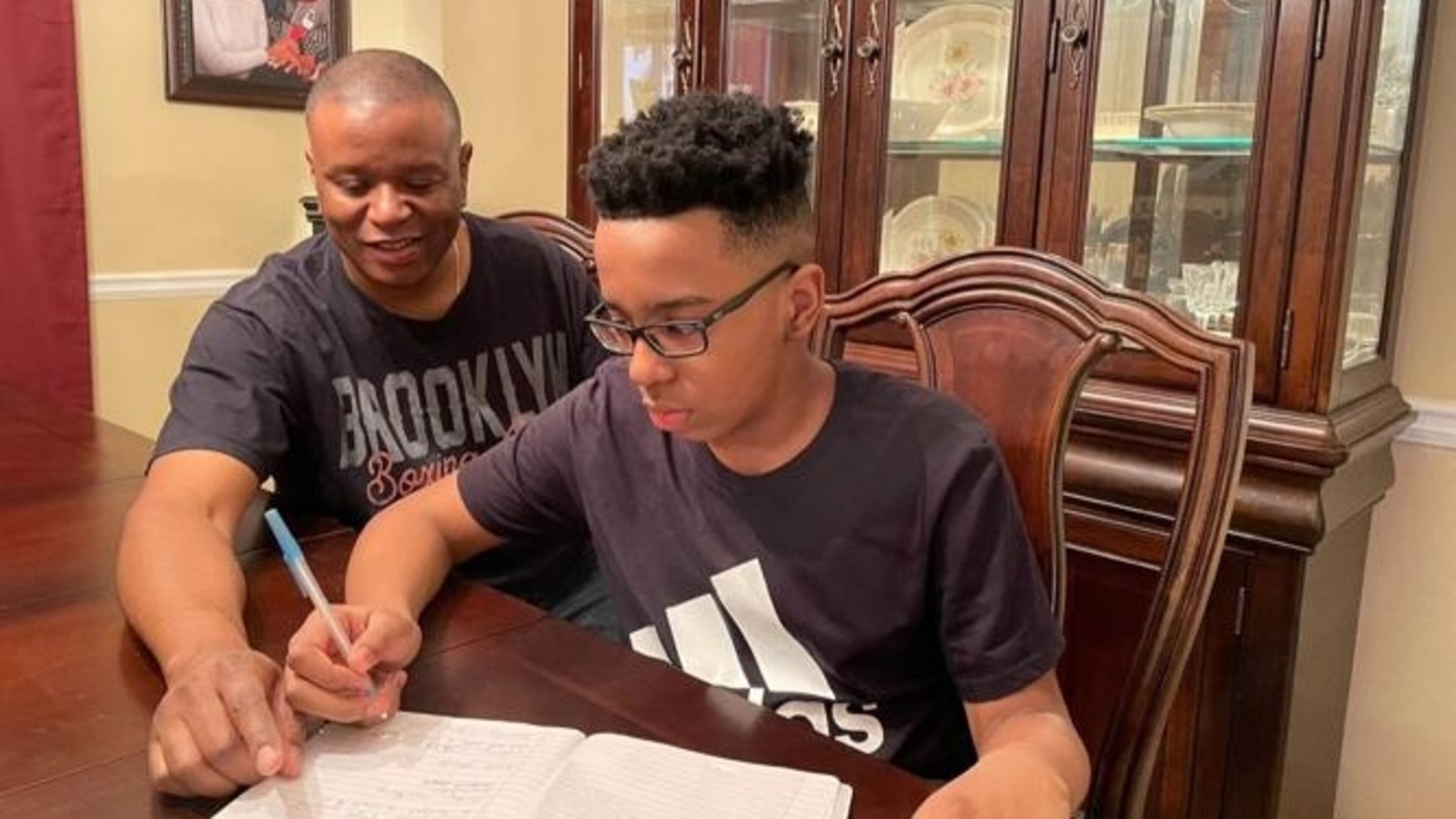 Michael A. Carson and his son Matthew have co-written a third book about unsung heroes in Black history. (Photo provided by Michael A. Carson)