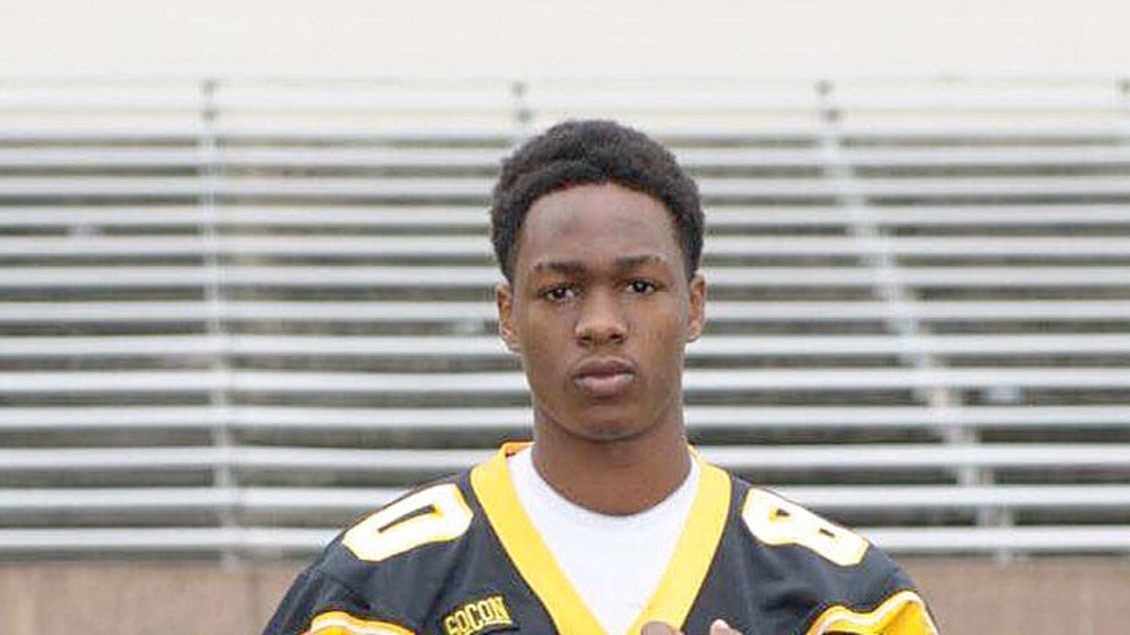 Christopher Starks played football for Appalachian State University. (Family photo)