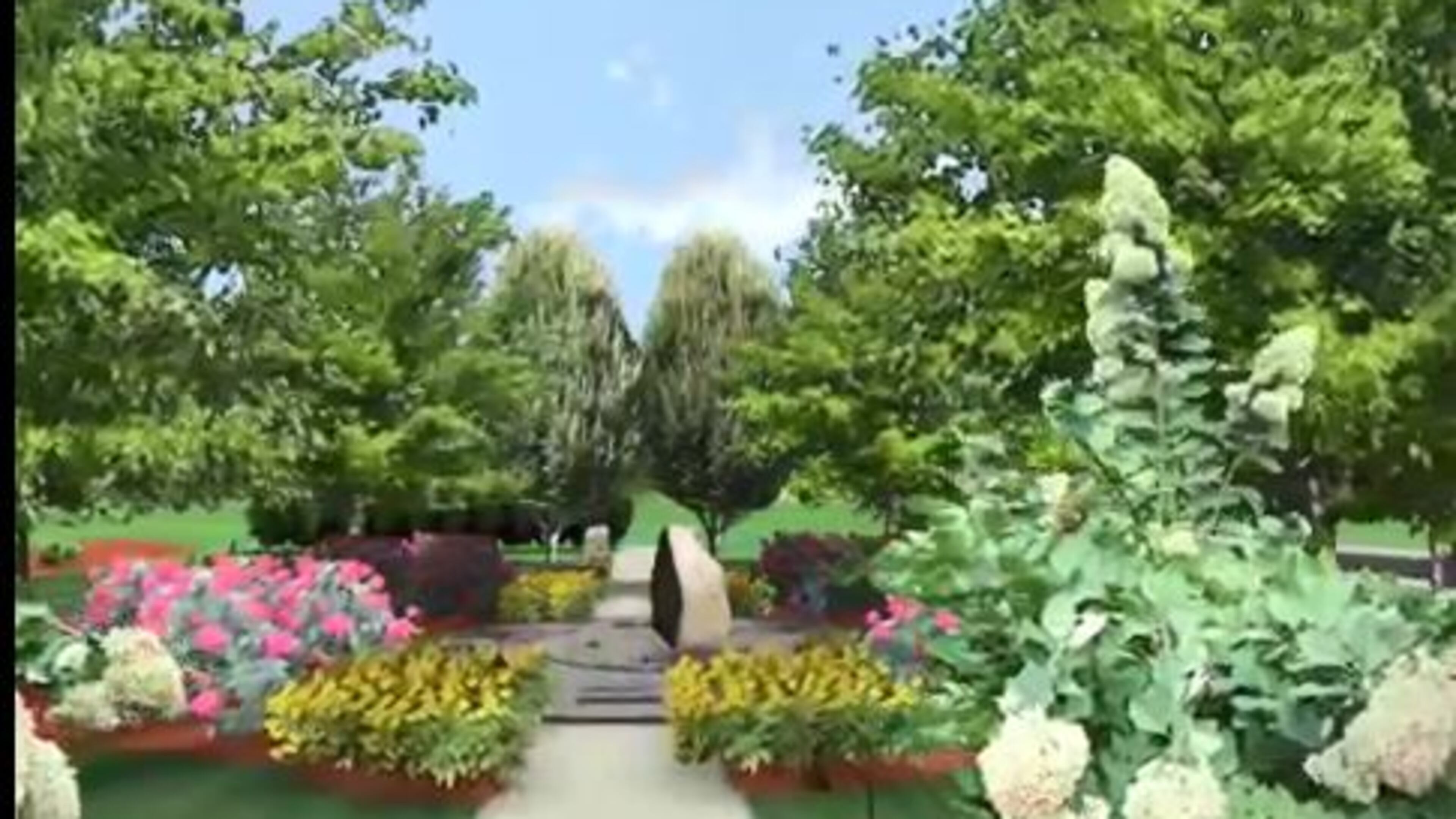 The dedication ceremony for the Pota Coston Memorial Garden and Monument at Kenwood Park in Fayetteville has been set for March 25. CONTRIBUTED