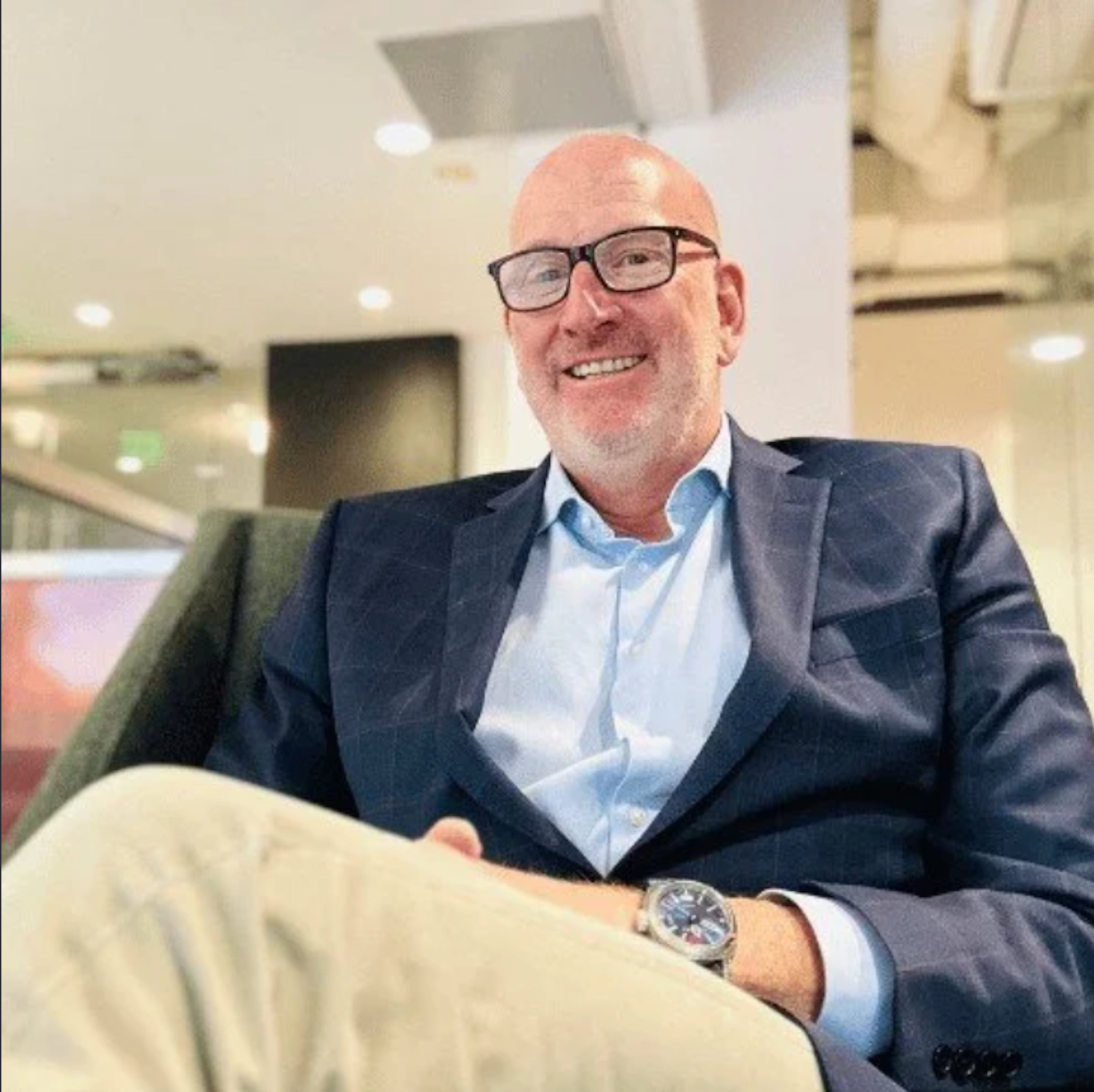 Jeff Gray, founder and CEO of AgeTech Atlanta, says AI and robotics could help address the growing need for workers in caregiving and senior care. (Photo provided by Jeff Gray)
