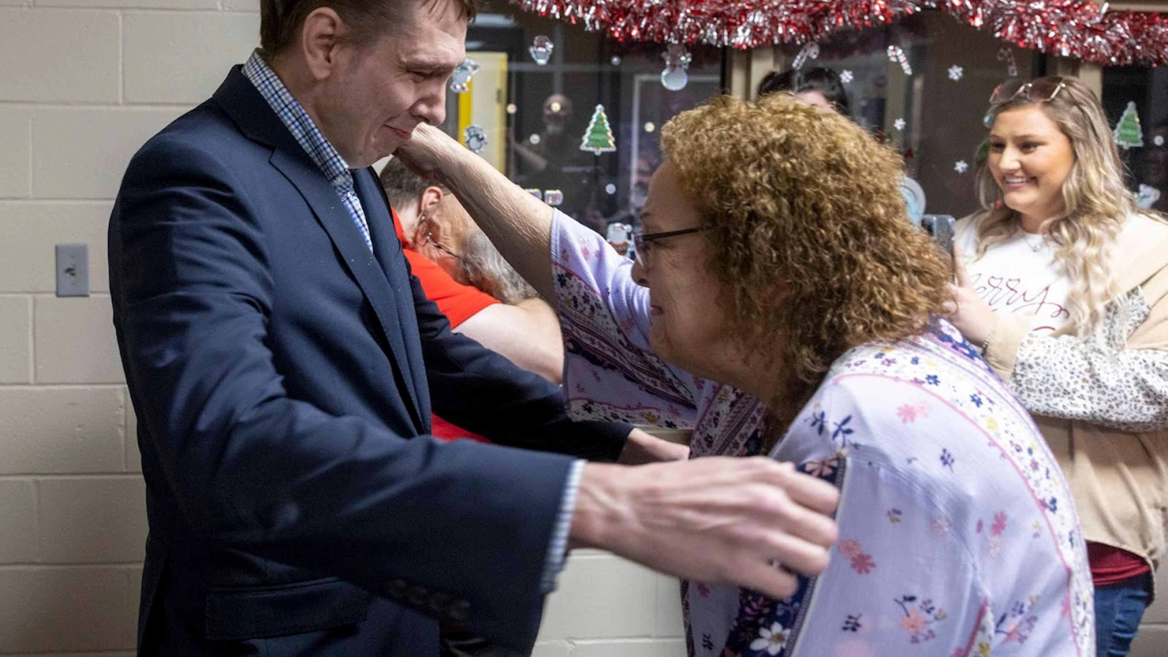 A photo provided by the Georgia Innocence Project shows Cain "Josh" Storey after his release from prison in 2022.