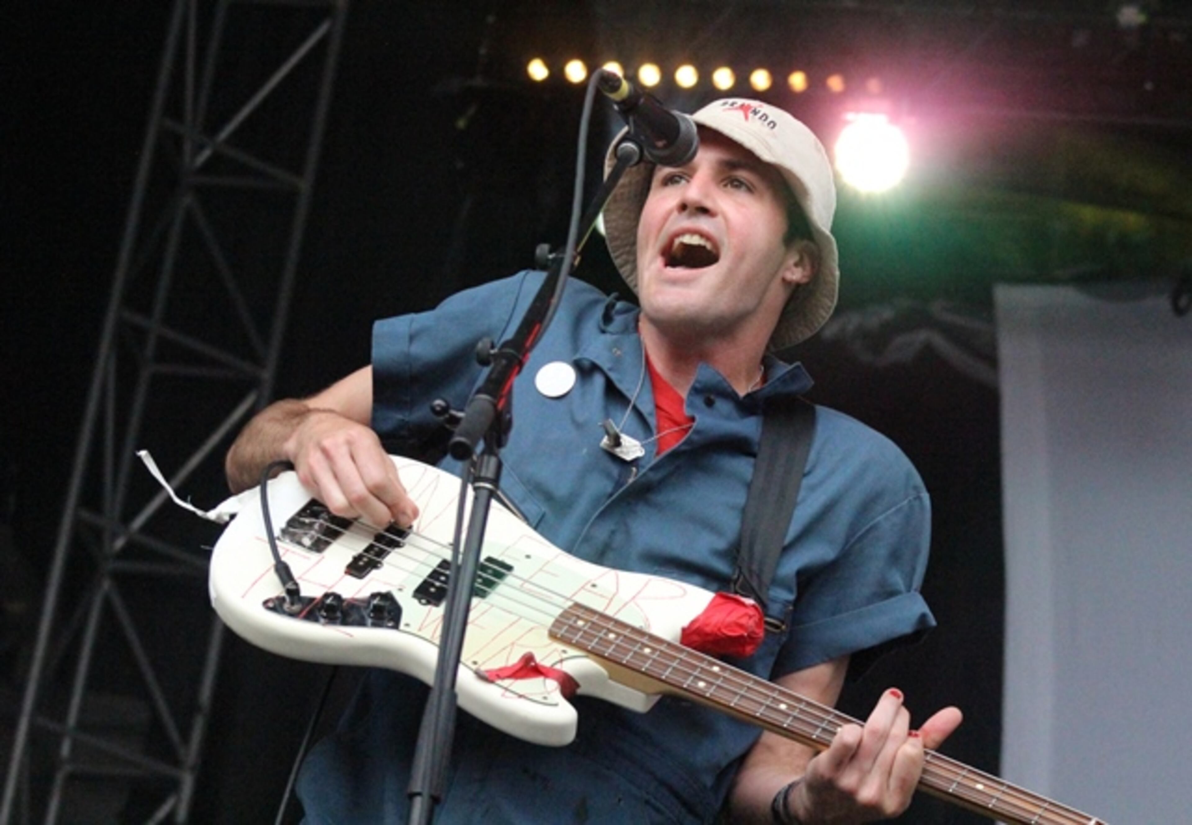 Fidlar performs at Shaky Knees Music Festival on May 4, 2019. Photo: Melissa Ruggieri/Atlanta Journal-Constitution