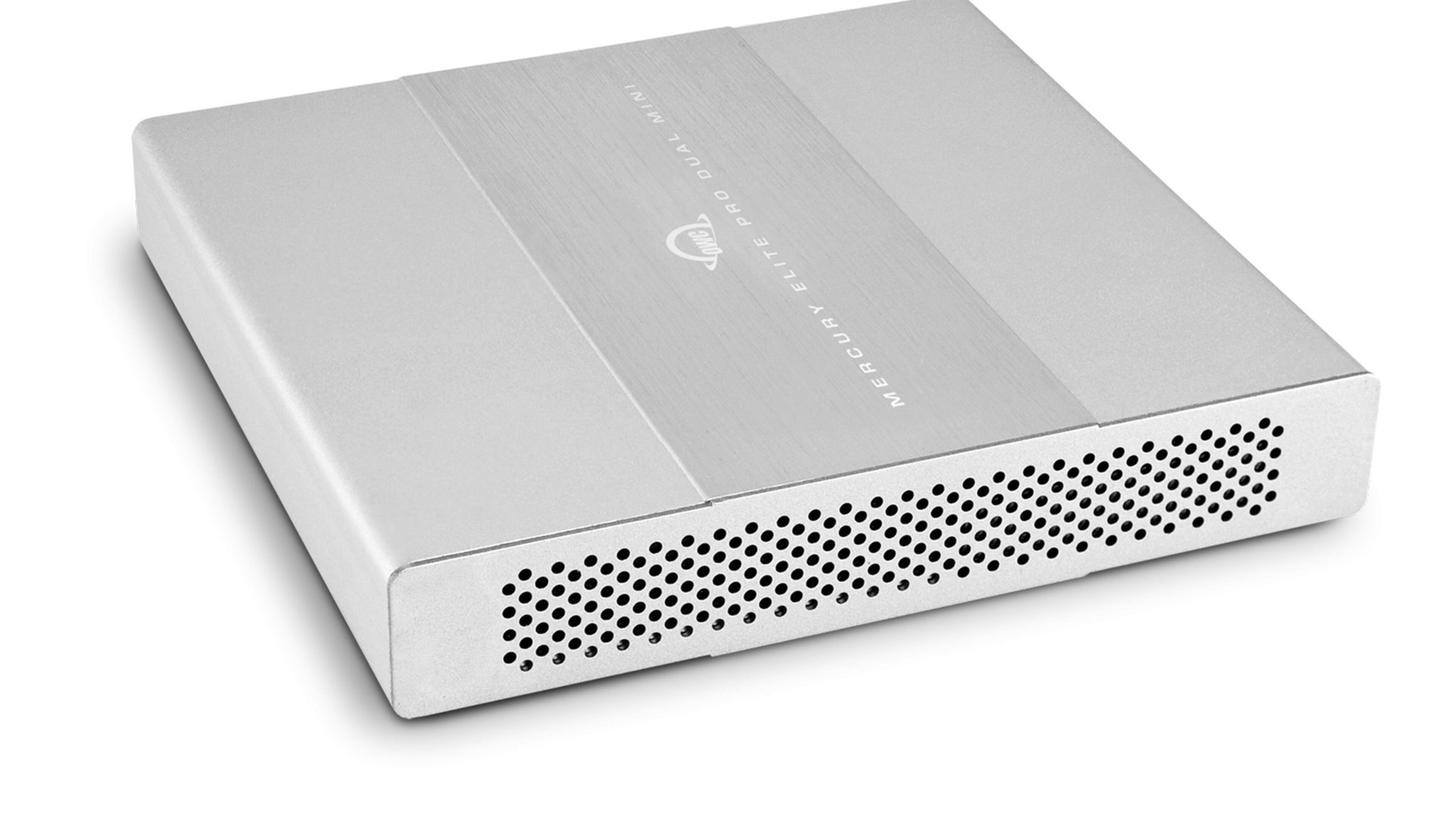 The OWC Mercury Elite Pro Dual mini allows for 4TB of backup RAID storage in a device that easily fits into your backpack. (Handout/TNS)