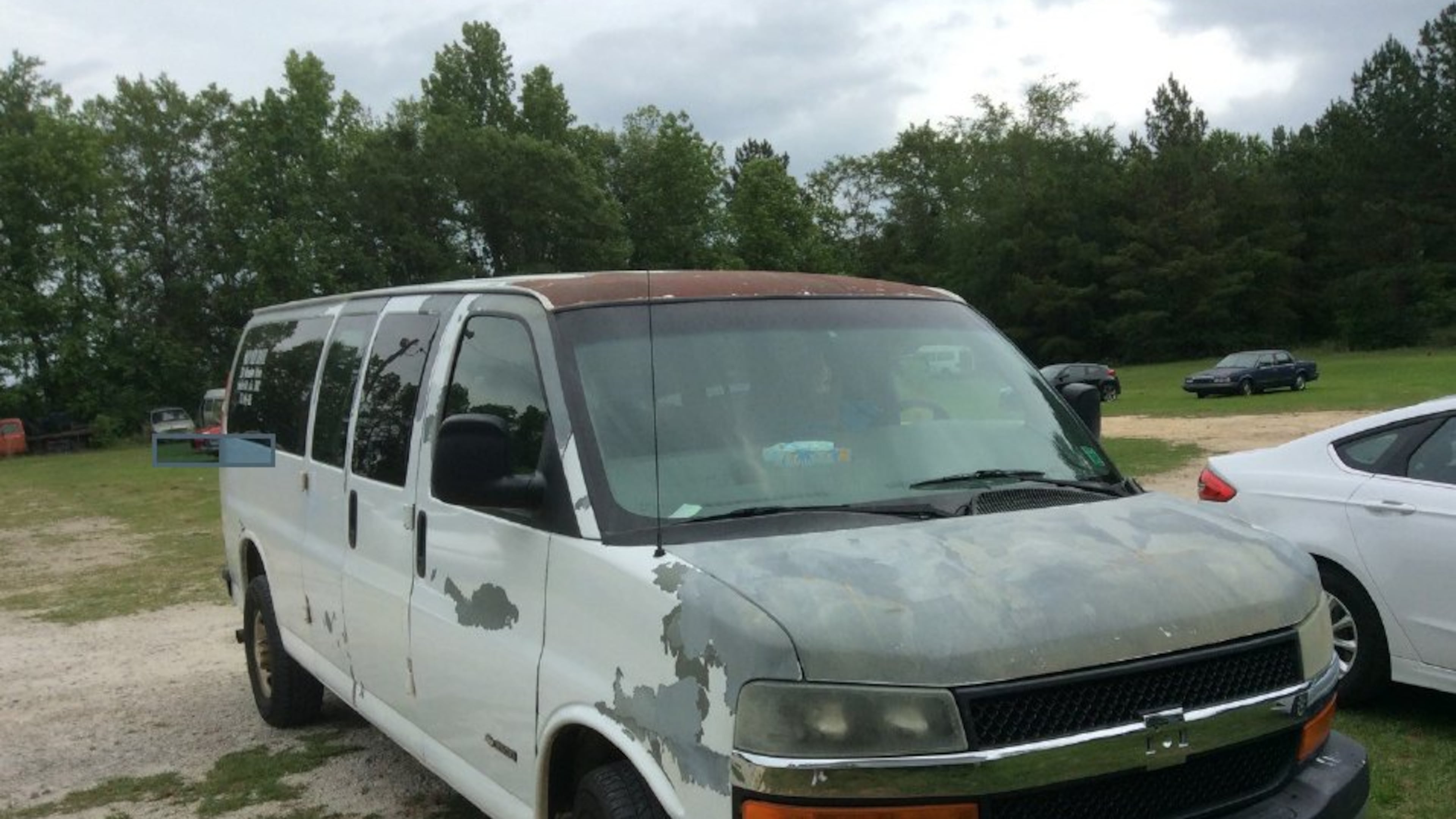 This van, part of a fleet of paratransit vehicles overseen by state contractor LogistiCare, is more than a decade old and has more than 450,000 miles on its odometer. It is owned by Sandersville-based Waco Med Travel. SPECIAL
