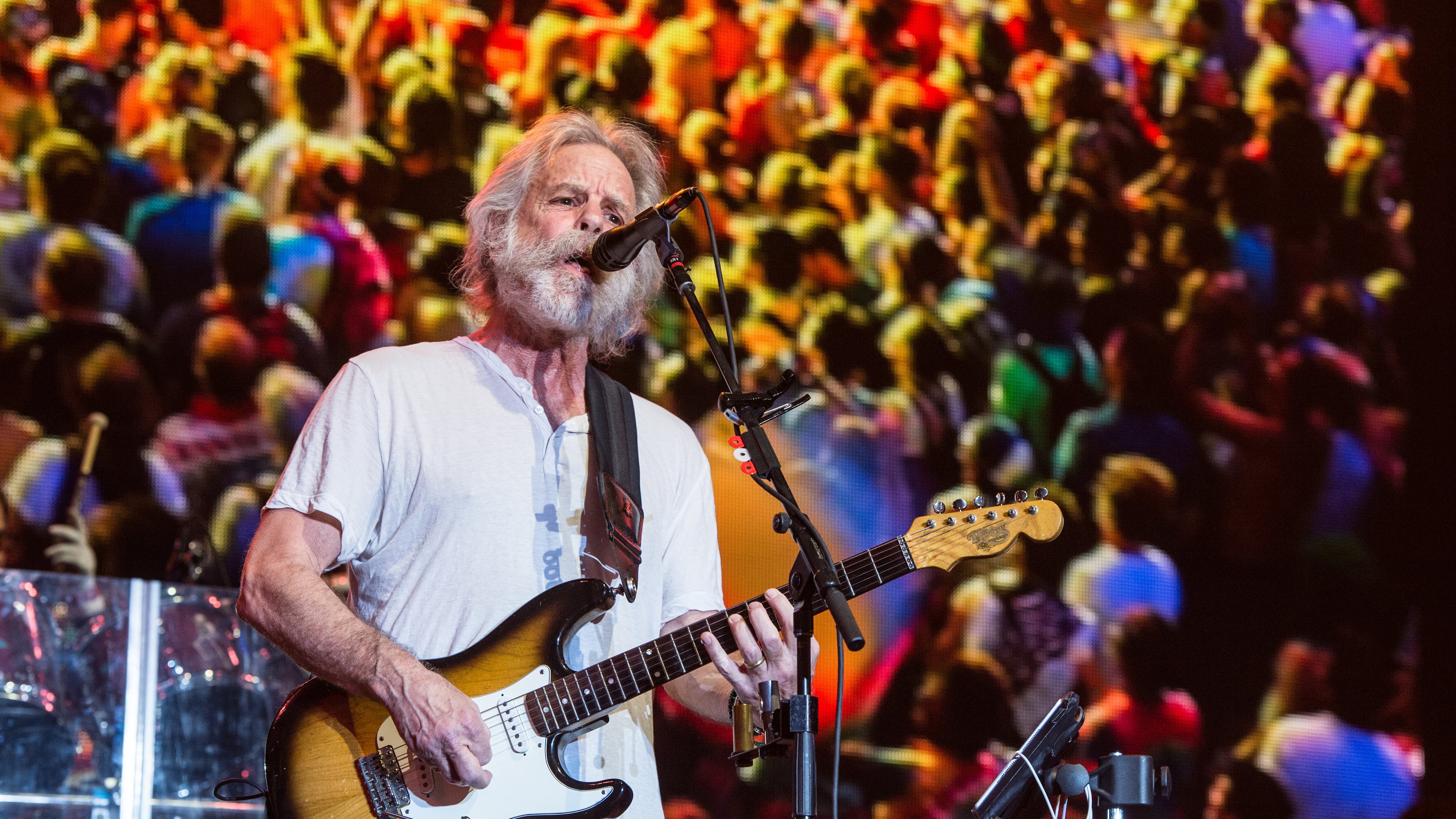 FILE - Bob Weir of Dead & Company performs at Bonnaroo Music and Arts Festival on Sunday, June 12, 2016, in Manchester, Tenn. (Photo by Amy Harris/Invision/AP,File)