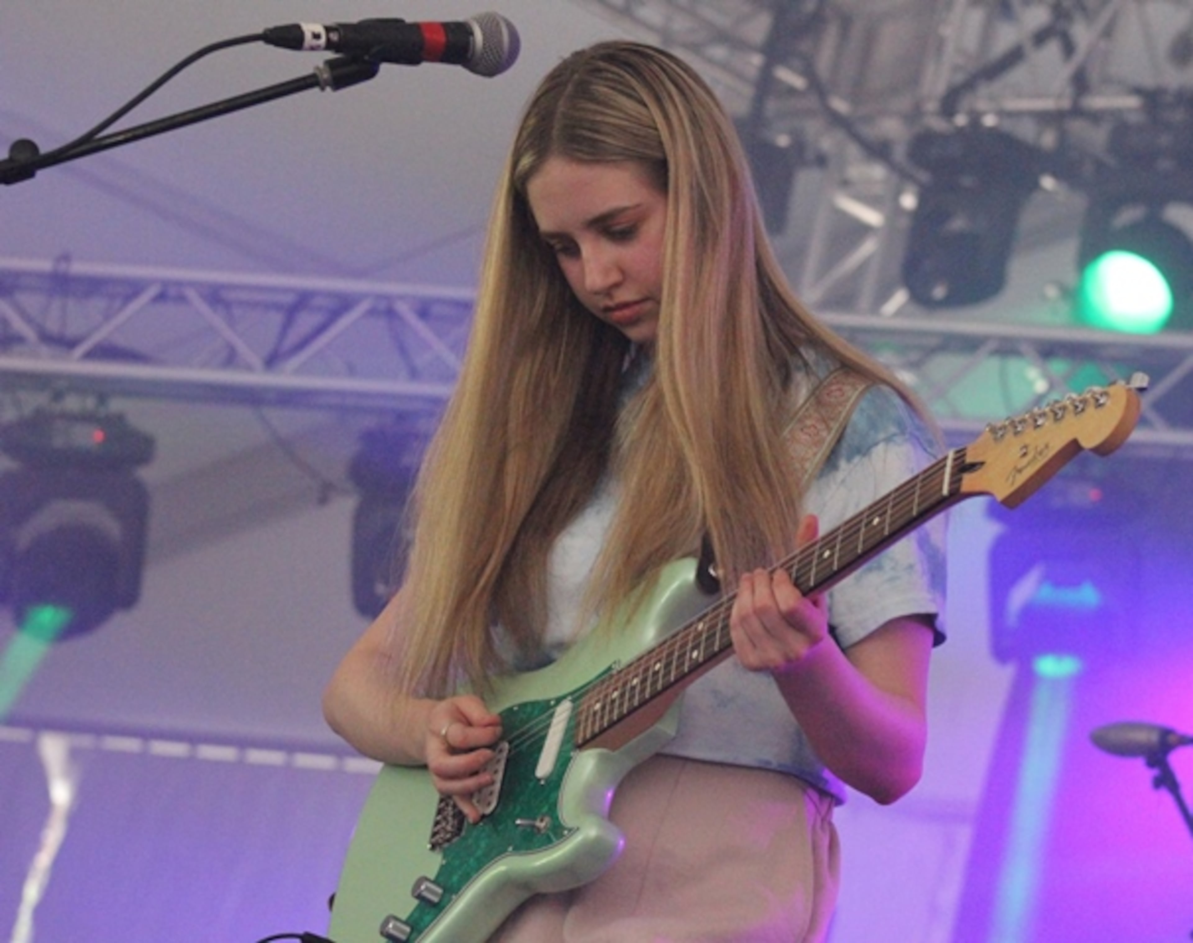 Calpurnia performed at Shaky Knees Music Festival on May 5, 2019. Photo: Melissa Ruggieri/Atlanta Journal-Constitution
