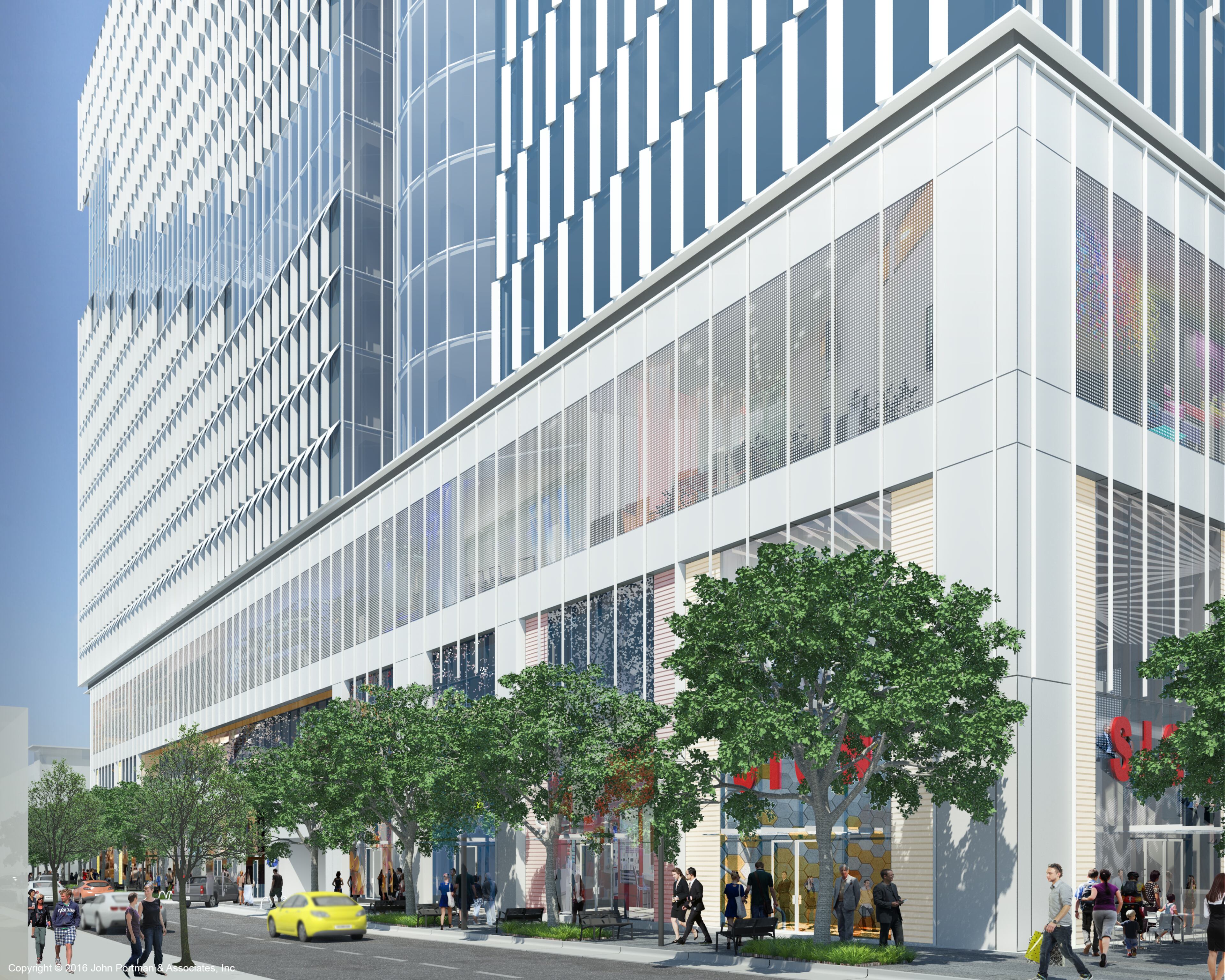 Noted Atlanta developer Portman Holdings and Georgia Tech on Wednesday unveiled new branding for the second phase of Midtown Atlanta’s popular Technology Square complex – Coda. The 21-story tower will feature 750,000 square feet of space devoted to offices, research centers, data center and high performance computing and about 40,000 square feet of retail and restaurant space. Tech will occupy about half of the building, with the rest of the office space geared to major technology companies and startups. The goal, the partners say, is to bring research and commercialization together in one place.