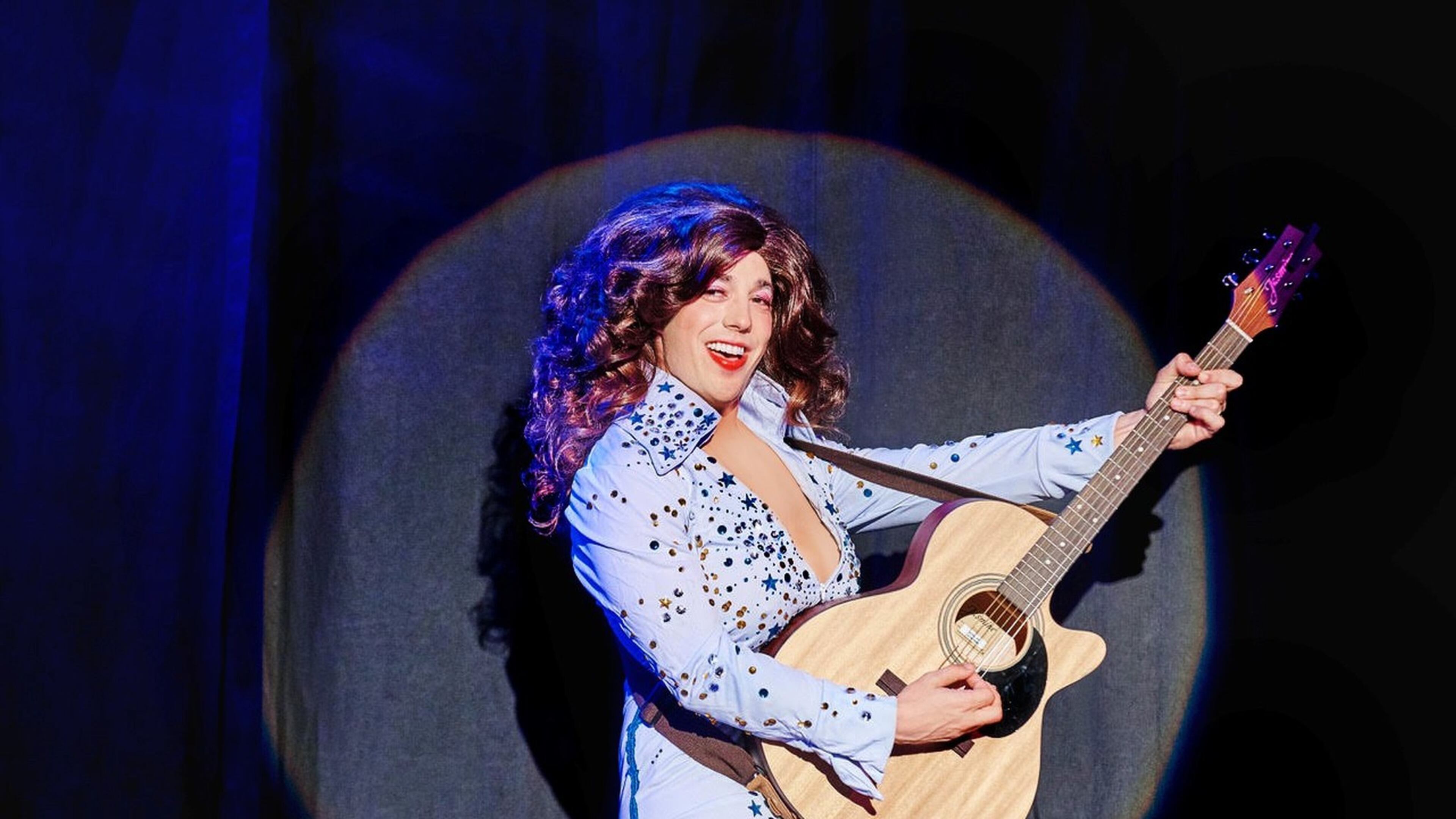 Nick Arapoglou plays the title role in “The Legend of Georgia McBride” at Actor’s Express. CONTRIBUTED BY CHRISTOPHER BARTELSKI