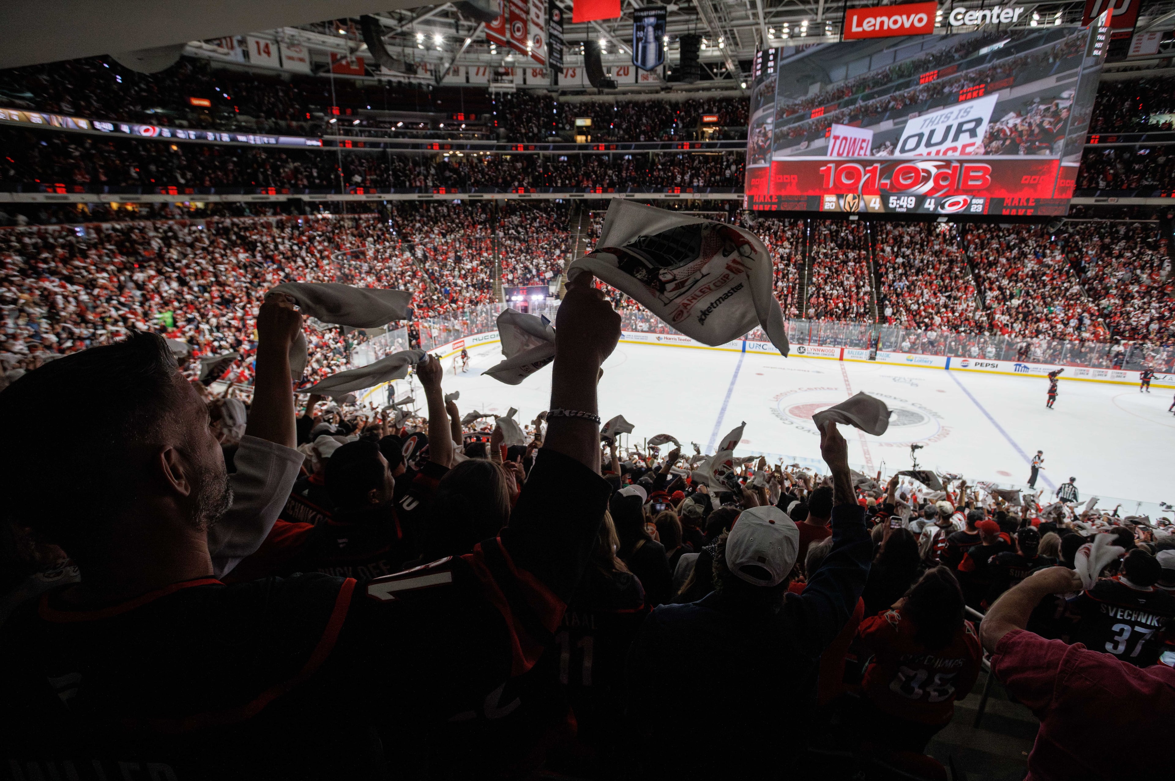 Stanley Cup Golden Knights Hurricanes Hockey