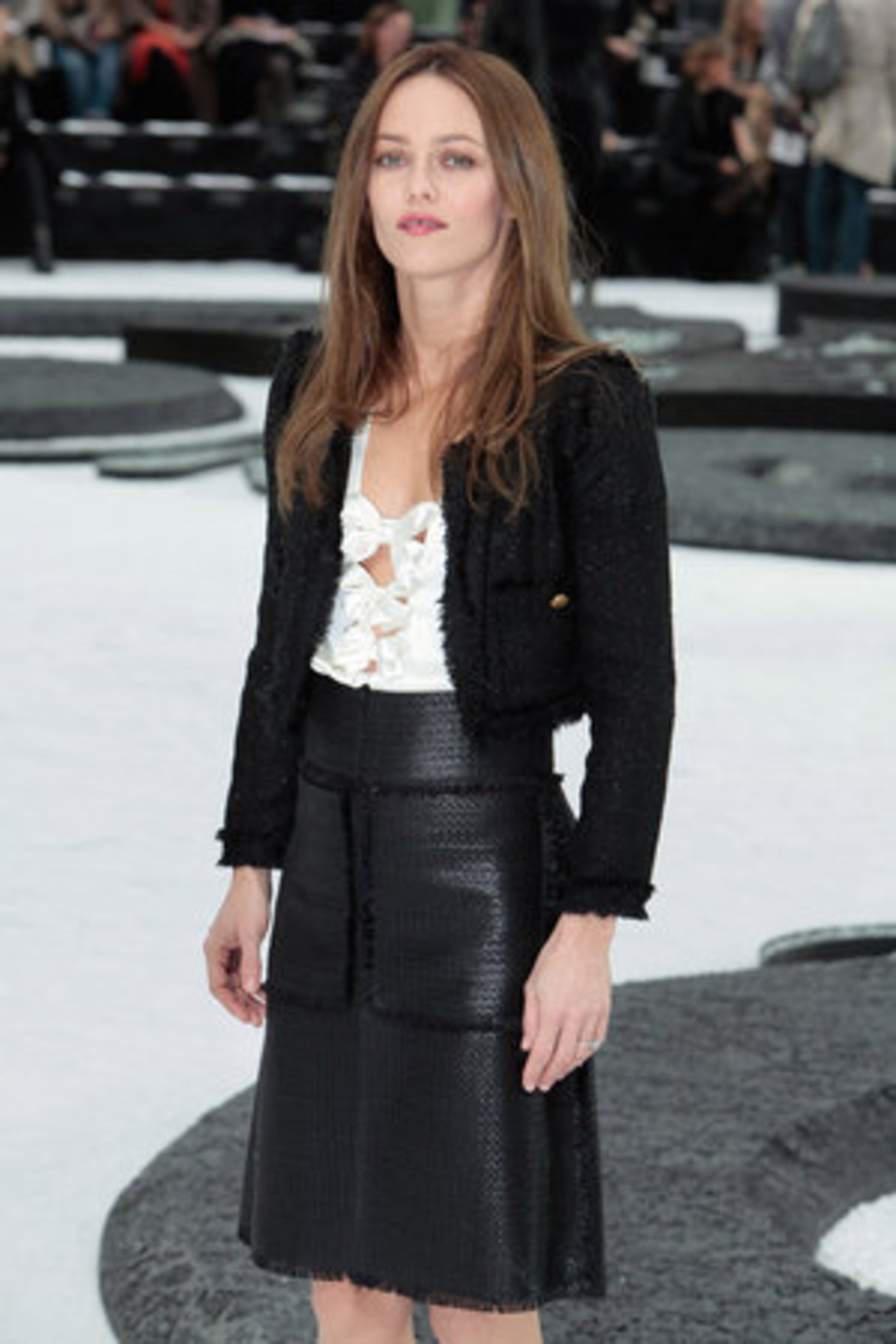 ... French singer and actress Vanessa Paradis, Johnny Depp's longtime girlfriend ...