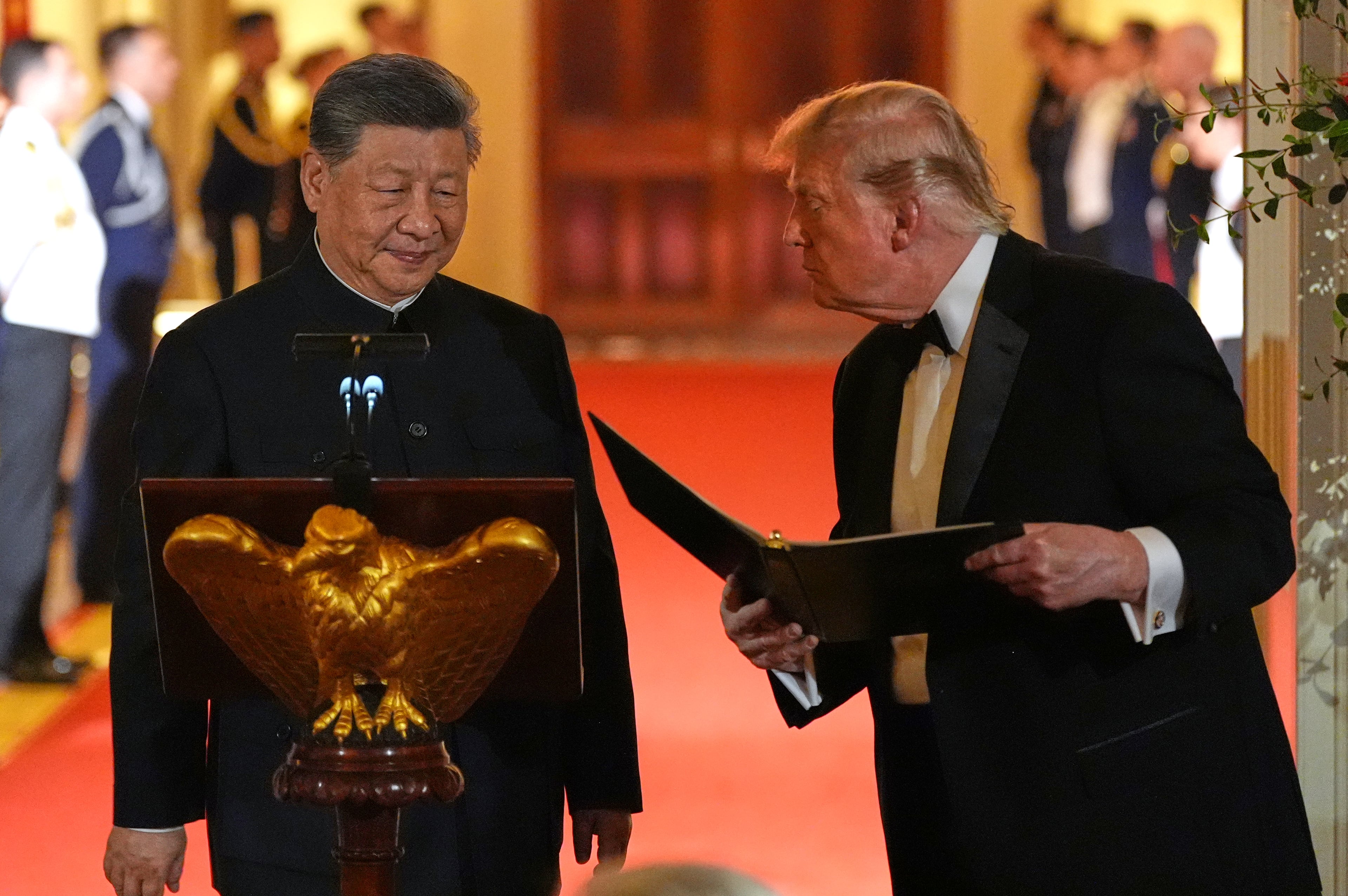 APTOPIX Trump Xi