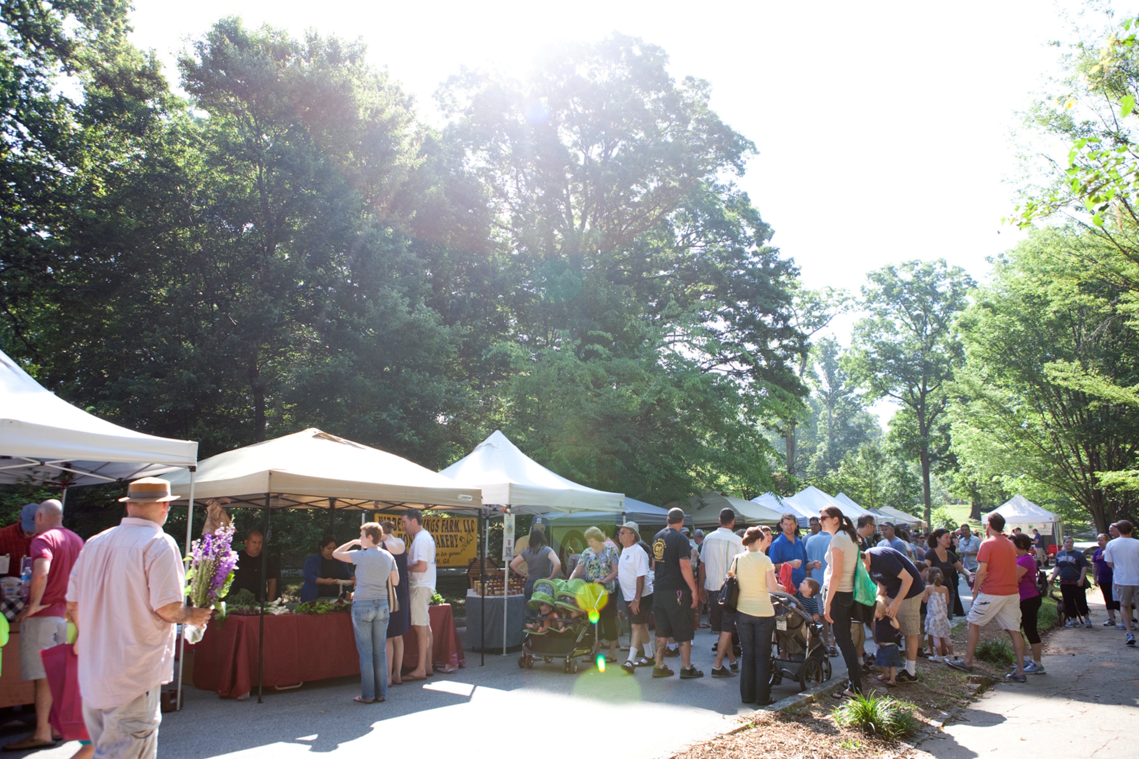 The Grant Park Farmers Market is one of the few that opens for business on Sundays. 9:30 a.m.-1:30 p.m. Sundays April 21-Dec. 15. 600 Cherokee Ave, Atlanta. www.grantparkmarket.org.