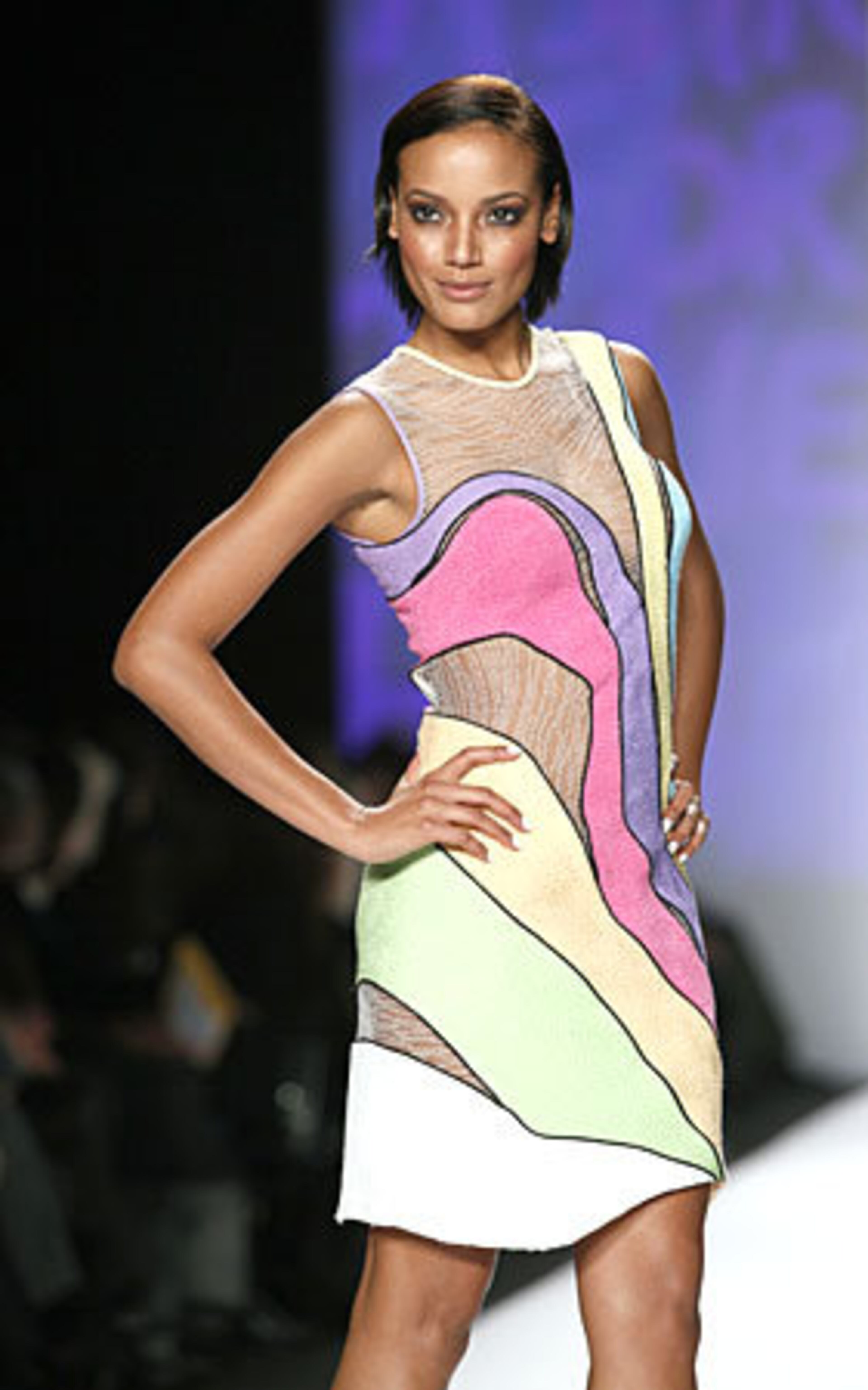 Several of the models who answered Campbell's call have rarely been seen recently on the runways.