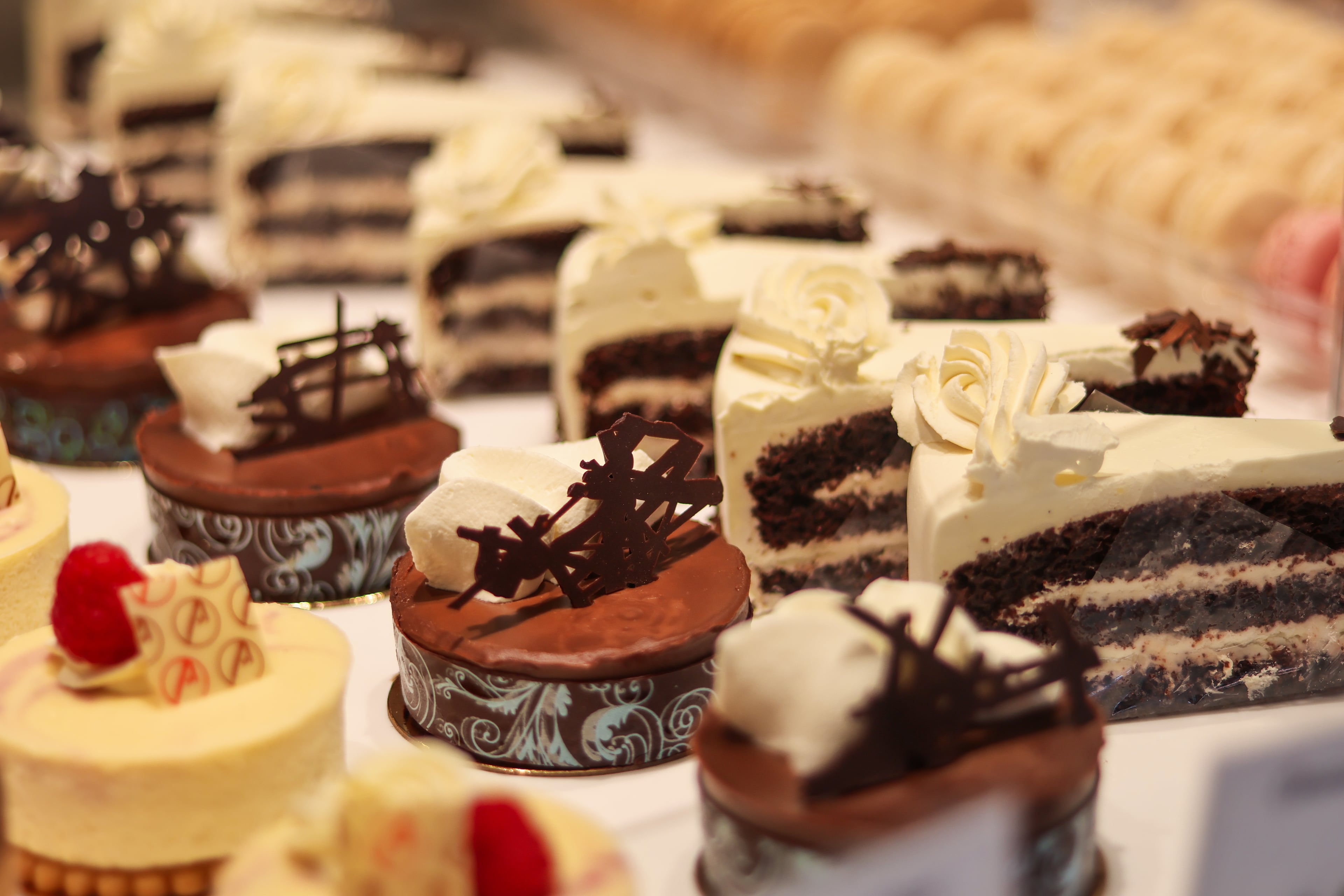 One of Atlanta media icon Mara Davis' favorite treats at Alon's Bakery is the midnight cake with three layers of chocolate buttermilk cake layered with a white chocolate mousse. (Courtesy of Alon's Bakery)