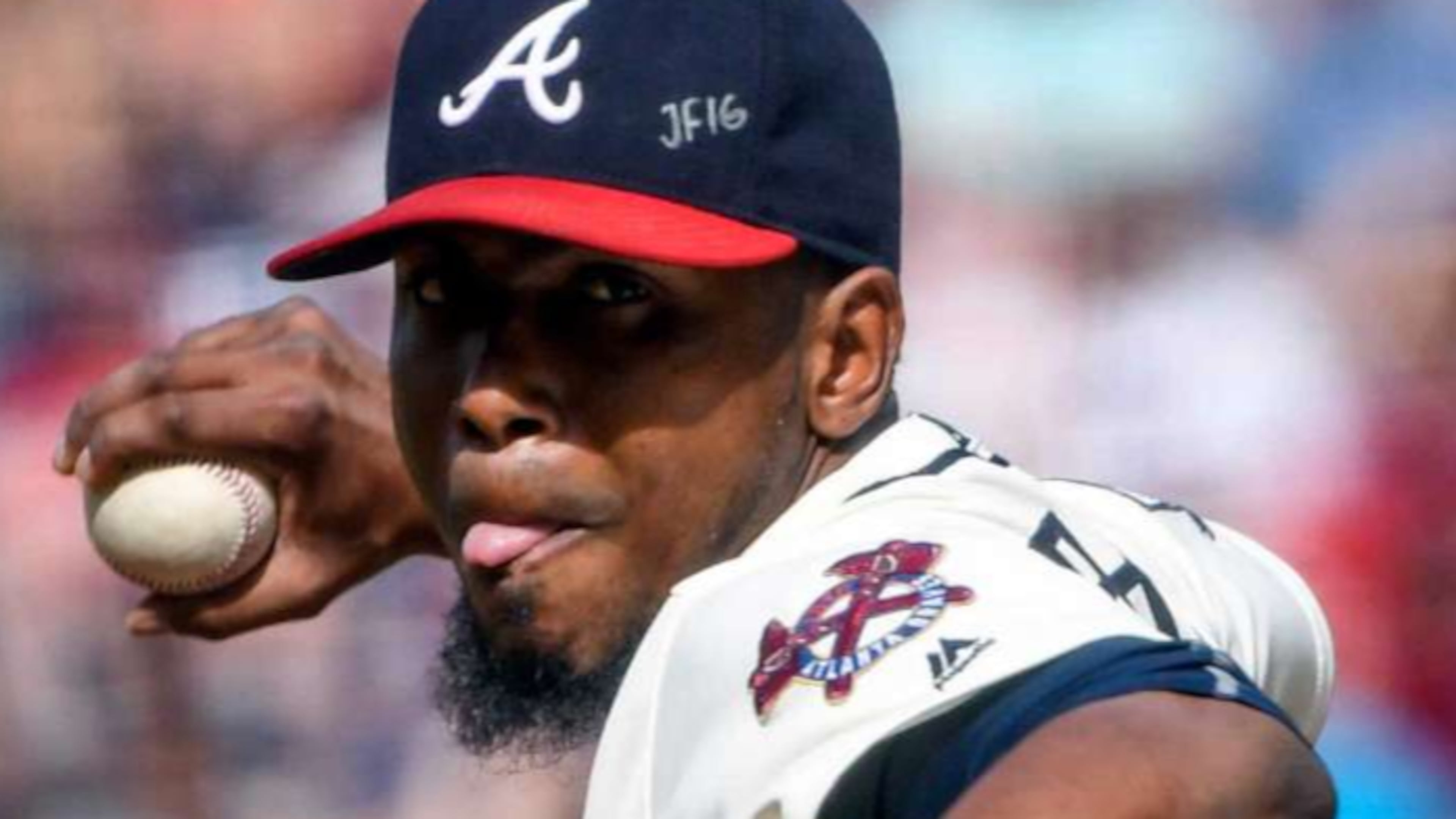 Julio Teheran matched a career-high with 12 strikeouts in seven innings of Sunday’s 1-0 win against Detroit. (AP photo)