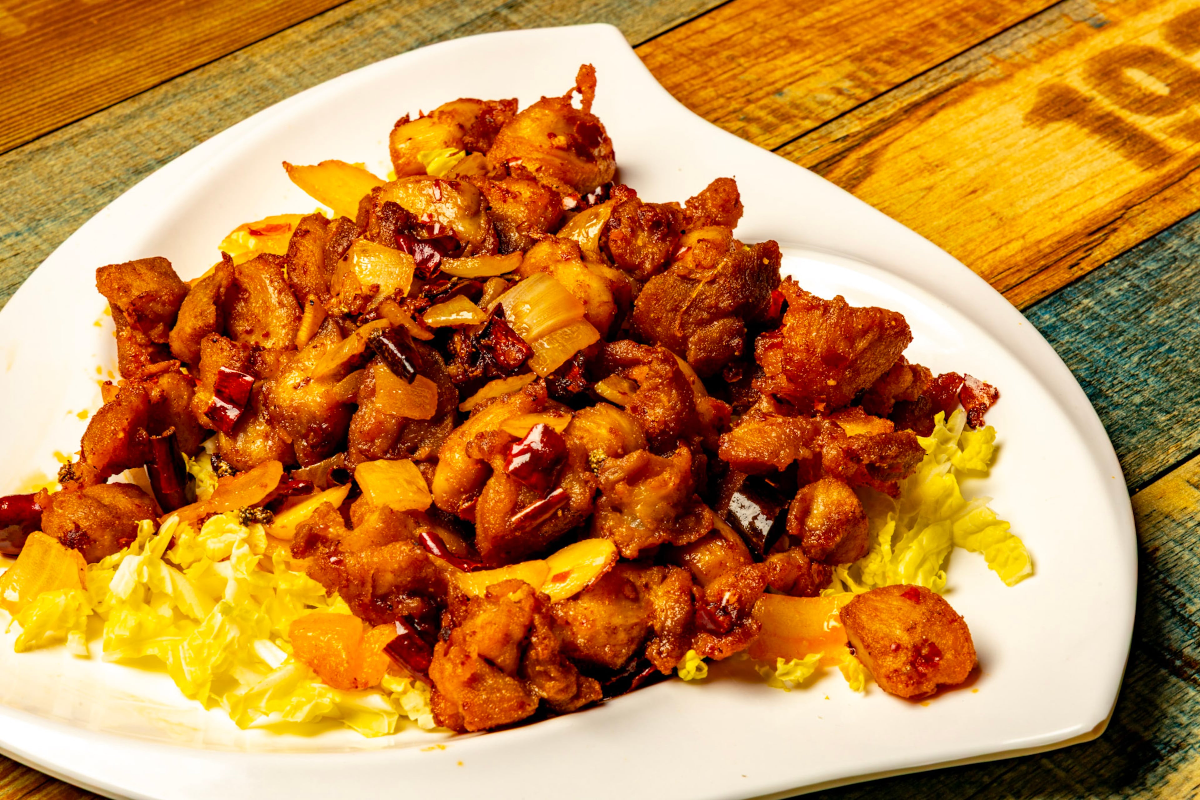 Chong ching spicy chicken at Northern China Eatery is not for the faint of heart. (Courtesy of Northern China Eatery)