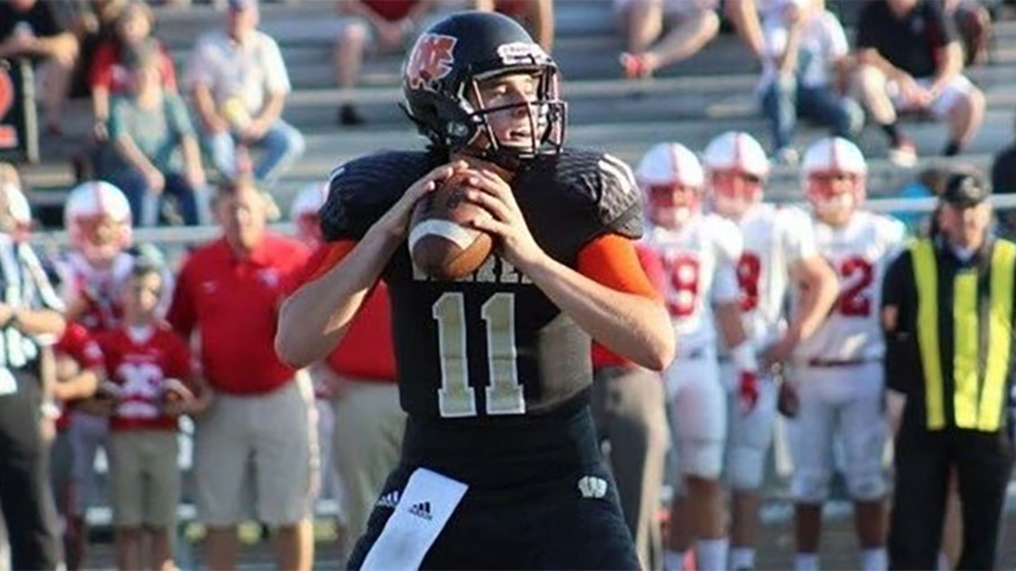 Jayden George, the son of former Falcons quarterback Jeff George, is a 6-3, 205-pound pro-style quarterback from Indianapolis.