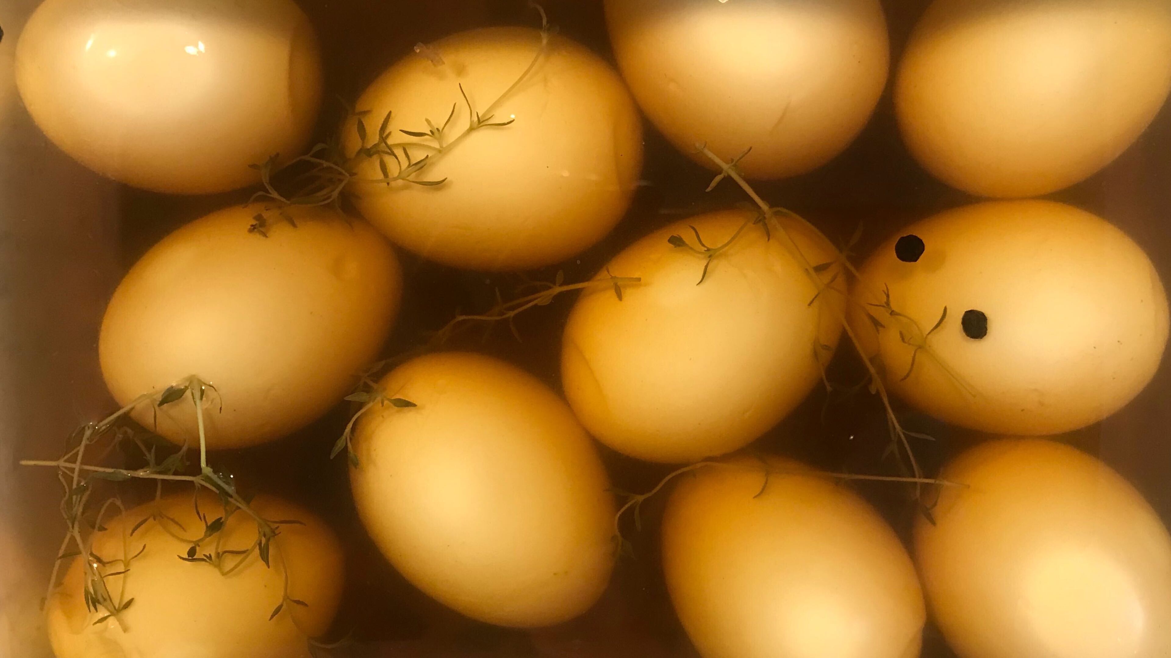 Pickled Eggs from "Southern From Scratch" by Ashley English.