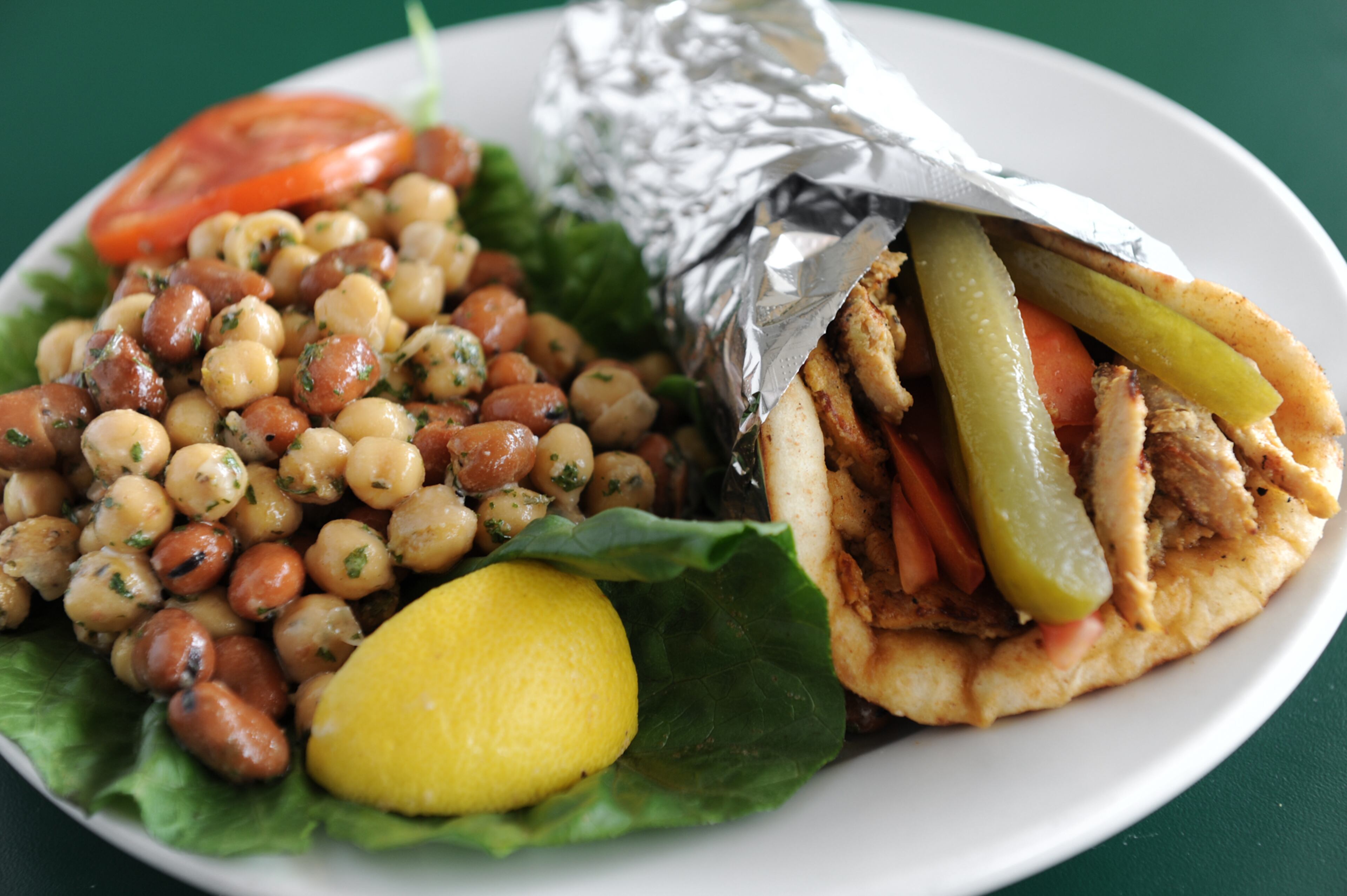 Samad makes the chicken shawarma I’ve long looked for in Atlanta and haven’t found until now. The meat comes crisp and juicy off the spit, and the fresh garnish goes in ice cold for the temperature contract that makes all the difference. Make sure to ask for the house yogurt, garlic and hot sauces.